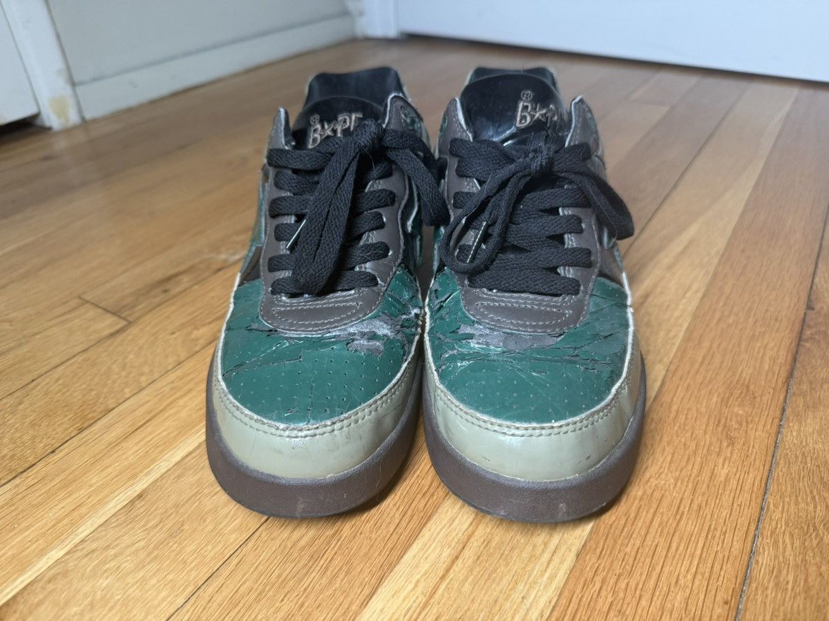Bape Roadsta US10 Green/Black/Beige Size US 10 / EU 43 - 2 Thumbnail