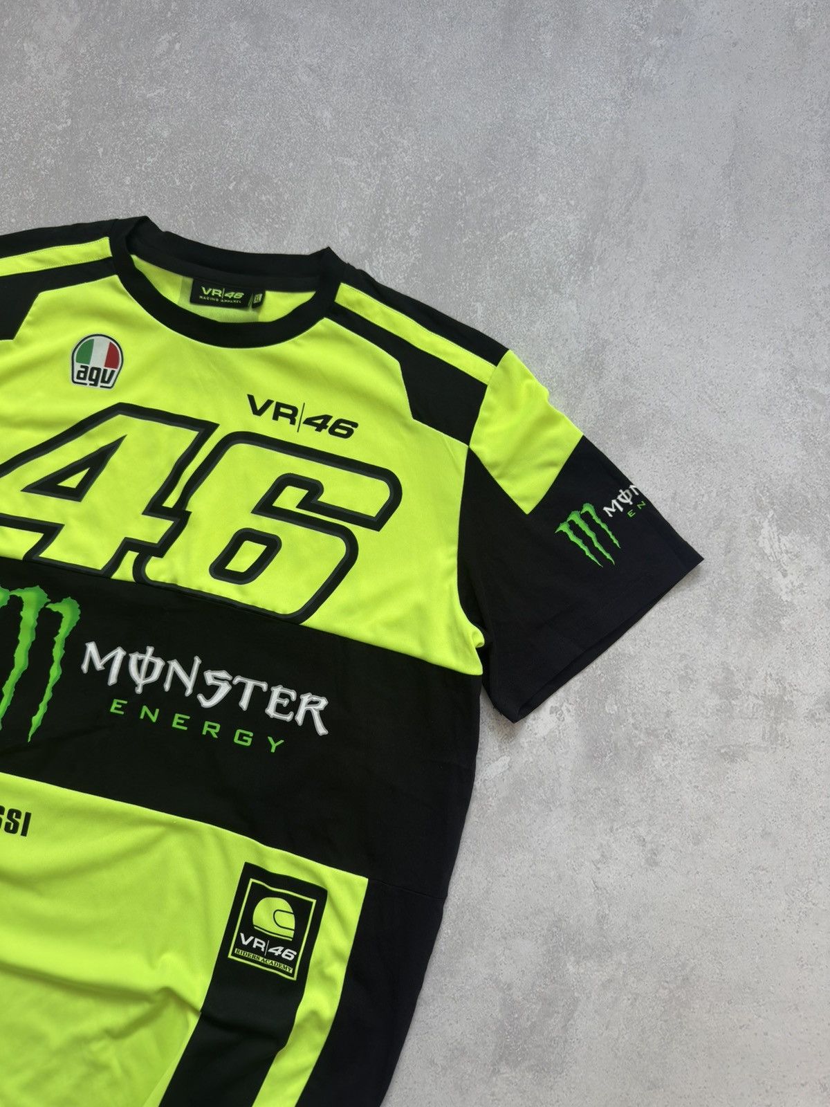 NASCAR Valentino Rossi VR46 Monster Energy Apparel Racing Shirt Size US XL / EU 56 / 4 - 2 Thumbnail