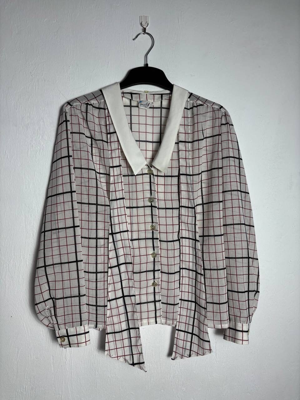 Other 80’s Gérald Pasquier Paris W’s 2-Piece Set Skirt & Blouse Size XL / US 12-14 / IT 48-50 - 4 Thumbnail