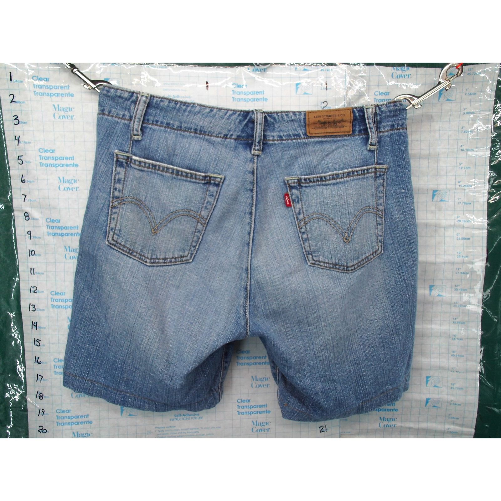 Levi's Levi's 515 Capri Size 4 Distressed Denim Shorts Red Tag Size 27" / US 4 / IT 40 - 5 Thumbnail