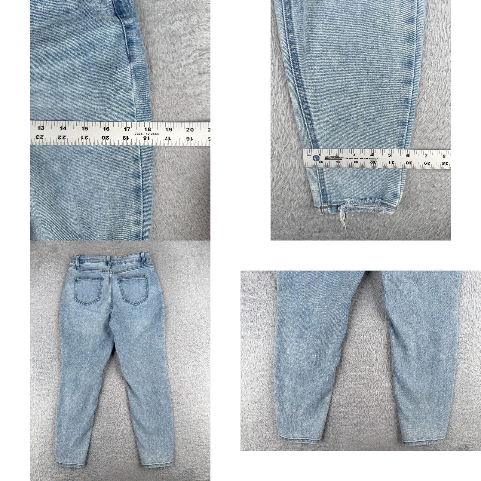 Pacsun PacSun Jeans Womens 2 Green Denim Slim Straight Mid Rise 26x26 Distressed Stretch Pockets 5-Pocket Design Vintage No Mens Womens Size 40" / US 18 - 9 Thumbnail