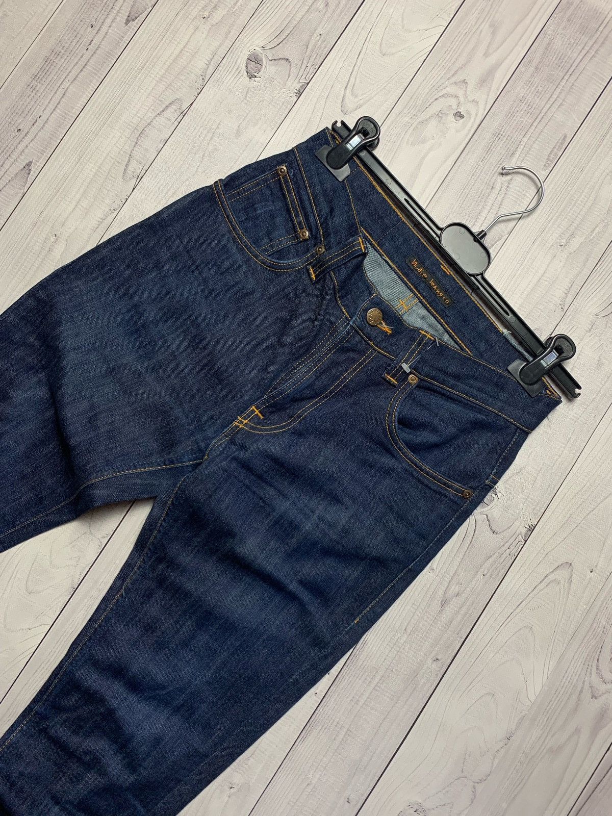 Japanese Brand × Nudie Jeans Nude jeans denim pants Size 39 skinny Size US 29 - 9 Thumbnail