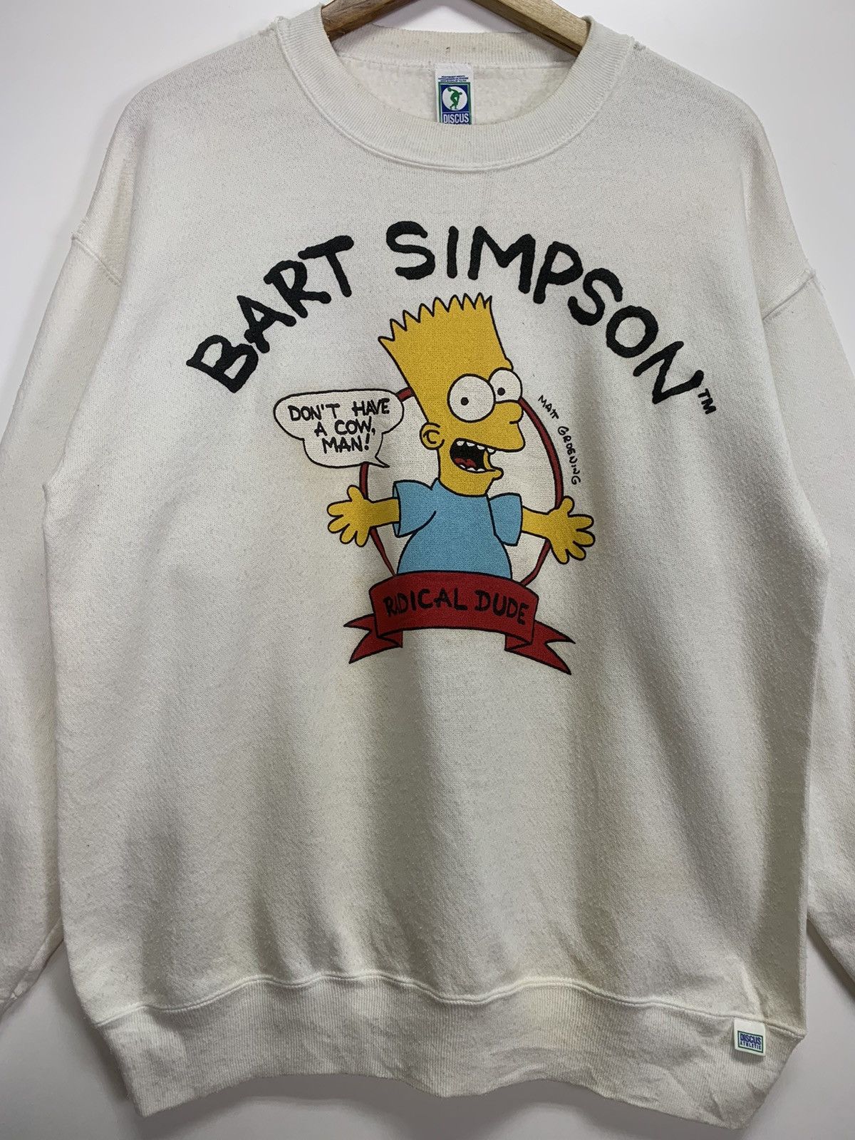 Cartoon Network × Vintage Vintage 90s Bart Simpson Sweater Size US M / EU 48-50 / 2 - 2 Thumbnail