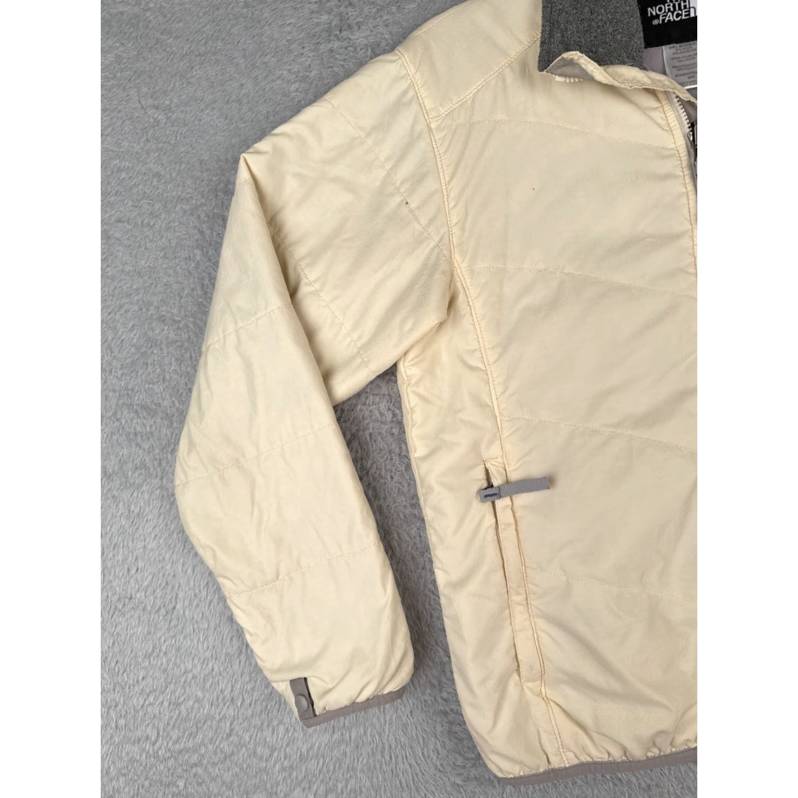 The North Face The North Face Jacket Women Medium Ivory Chore Coat Full Zip Softshell Nylon Size M / US 6-8 / IT 42-44 - 3 Thumbnail