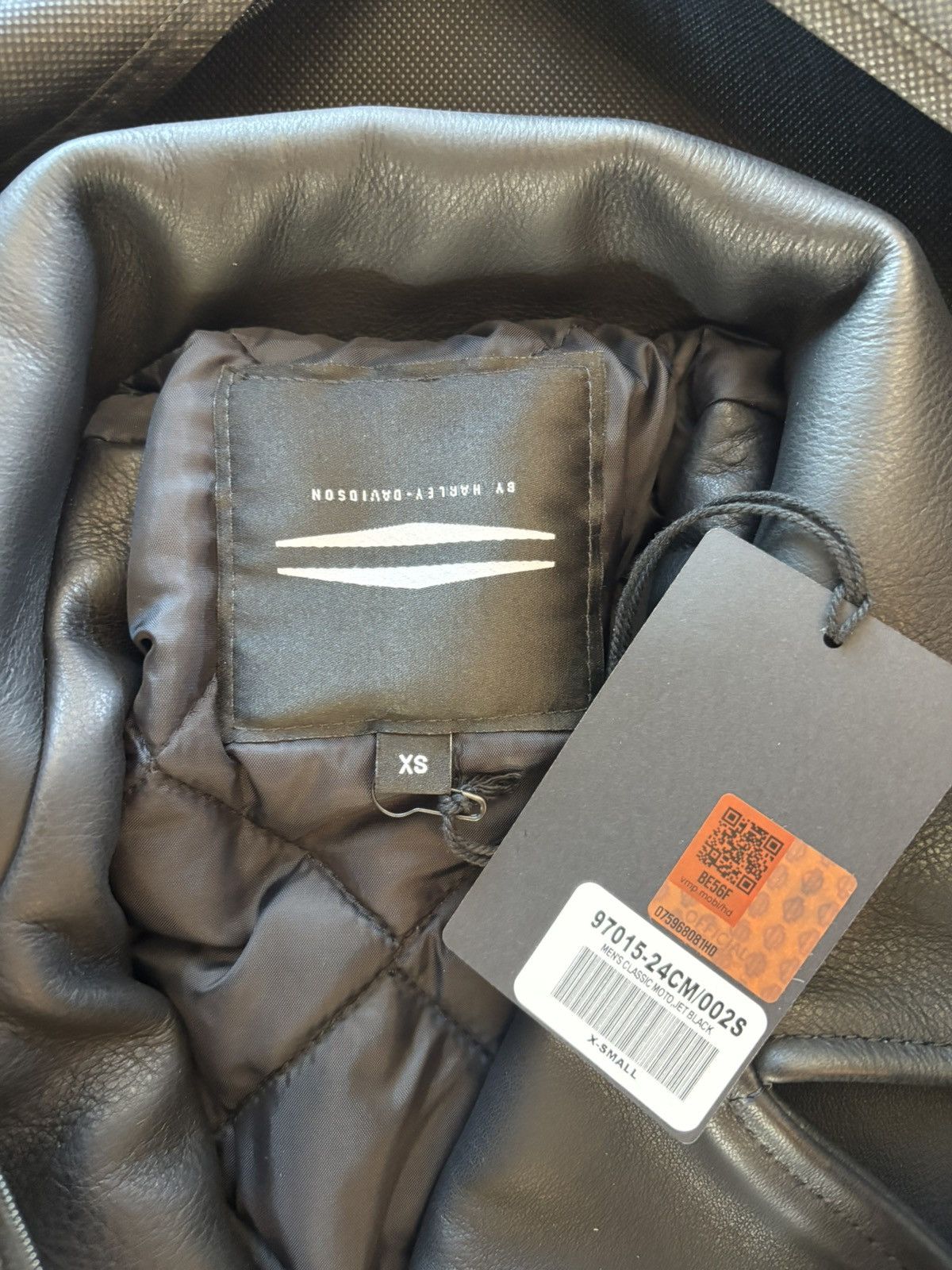 Harley Davidson $895 Retail - Harley Davidson Leather Classic Moto Jacket Size US XS / EU 42 / 0 - 8 Thumbnail