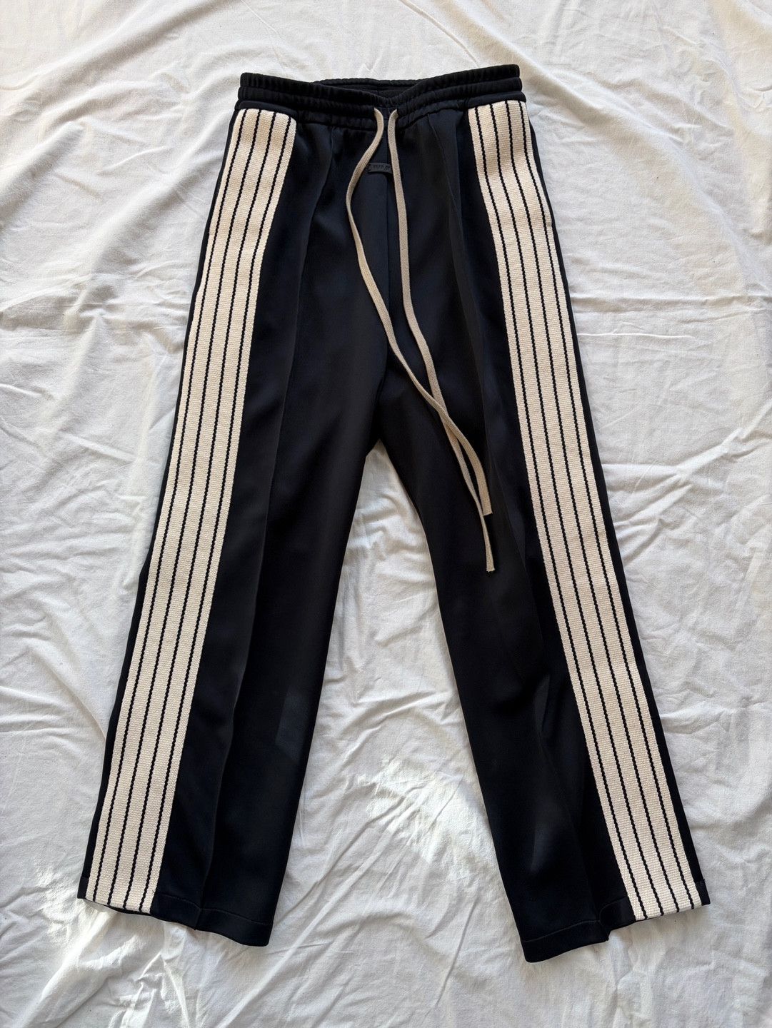 Fear of God 8th Sports Nylon Stripe Relaxed Sweatpant Black