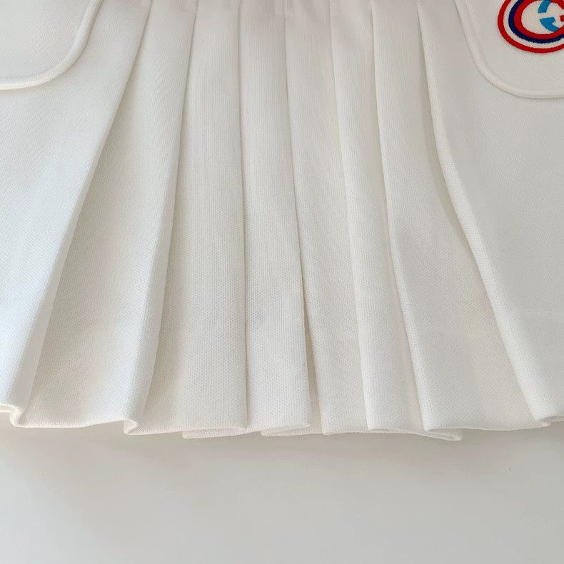 Gucci Gucci Size XS Webbing pleated skirt 2504-Nextarrow Size 25" / US 0 / IT 36 - 7 Thumbnail