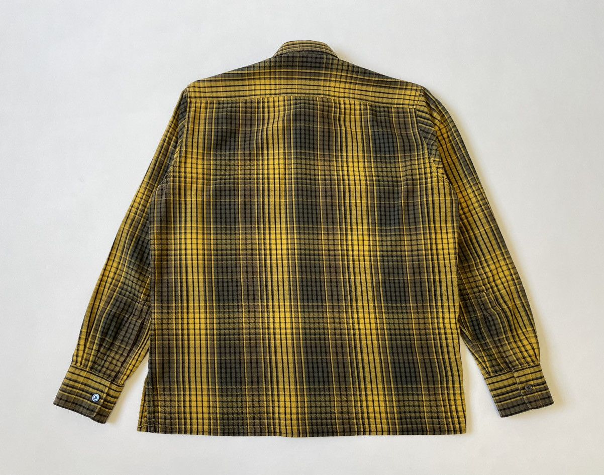 Our Legacy Yellow/Black Check Utility Boxy Shirt Size US L / EU 52-54 / 3 - 10 Thumbnail