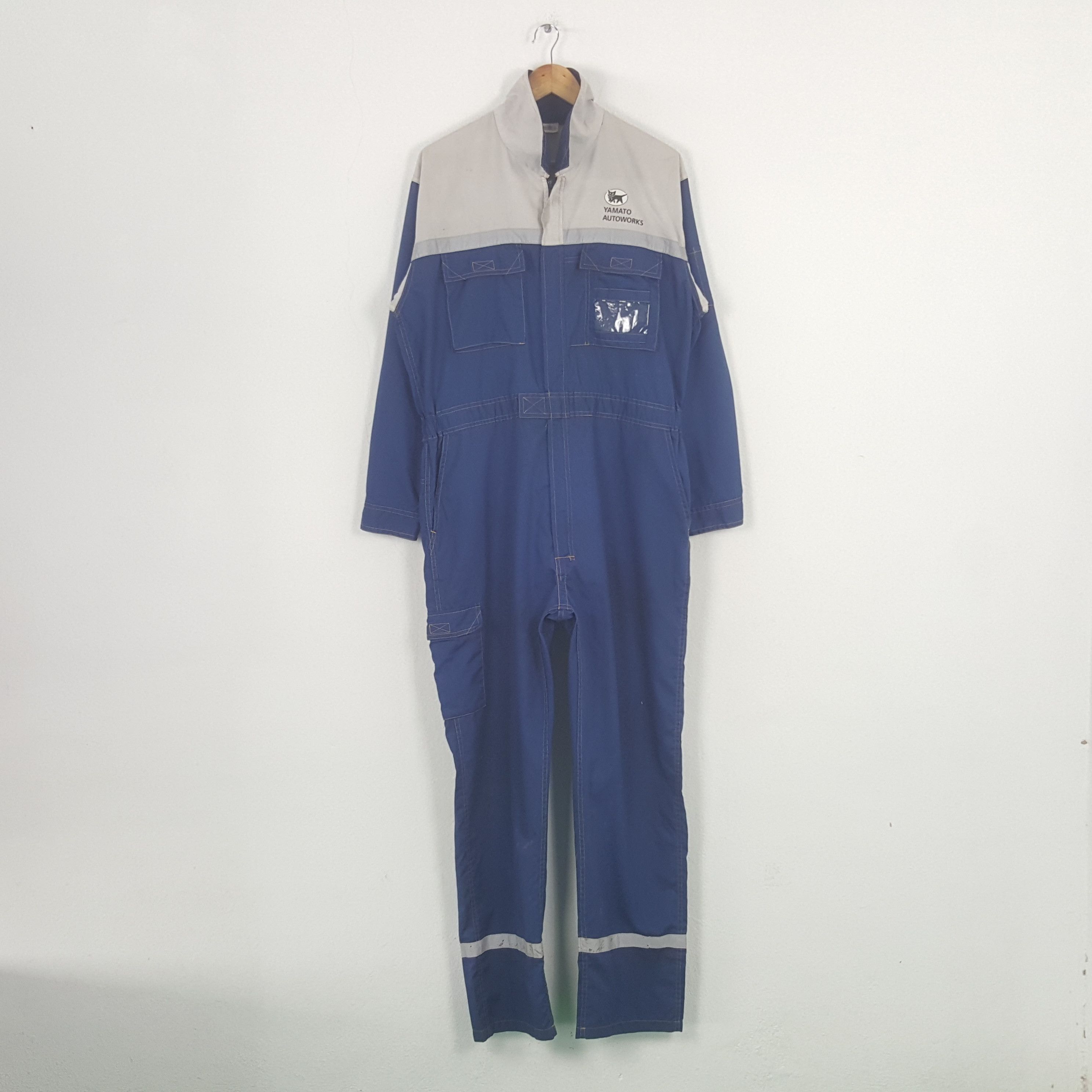 Japanese Brand Vintage Yamato Autoworks Japanese Coverall Jacket C300N3 Size US M / EU 48-50 / 2 - 4 Thumbnail