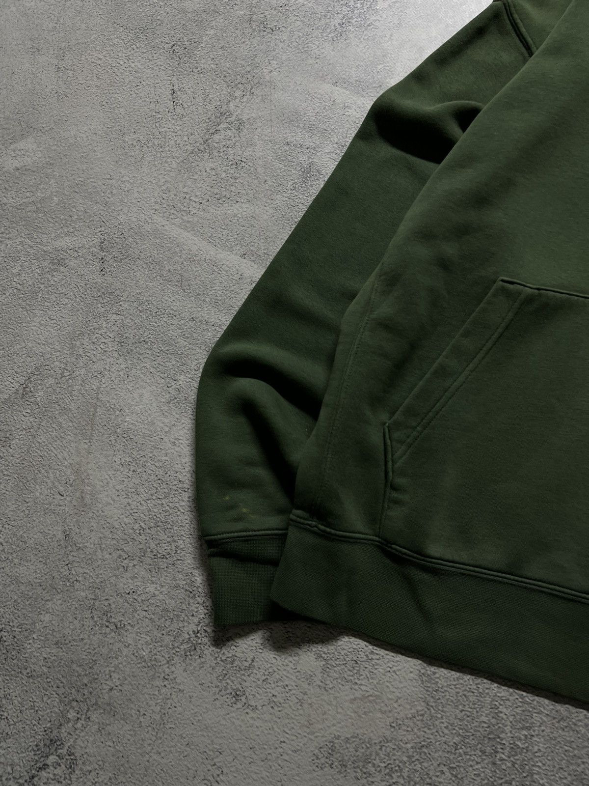 Nike × Vintage Vintage Y2k Nike NSW 💚 Mini Logo Hoodie Basic Green Size US S / EU 44-46 / 1 - 7 Thumbnail