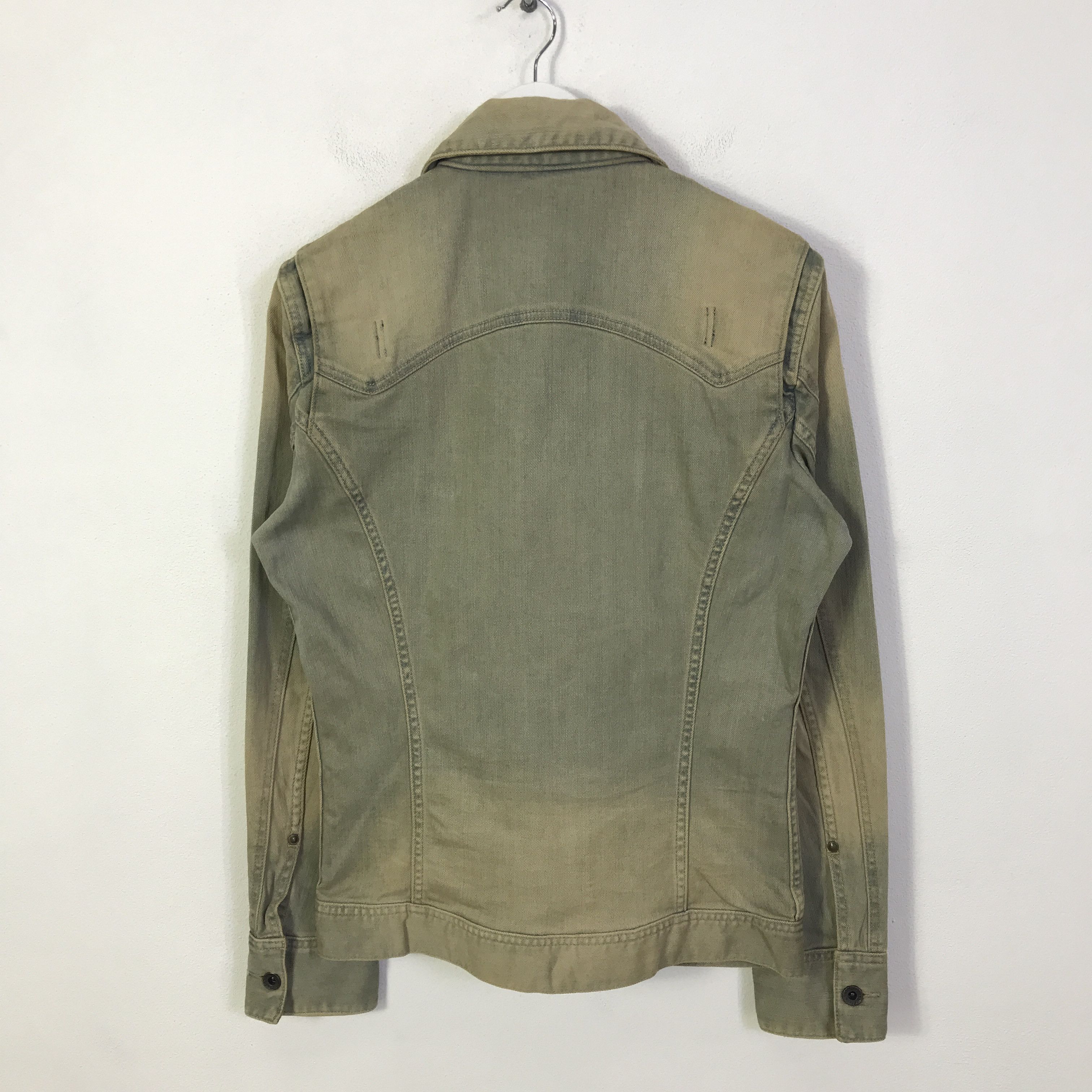 5351 POUR LES HOMMES Rusty denim 5351 pour les hommes punk denim jacket K86B16 Size US M / EU 48-50 / 2 - 3 Thumbnail