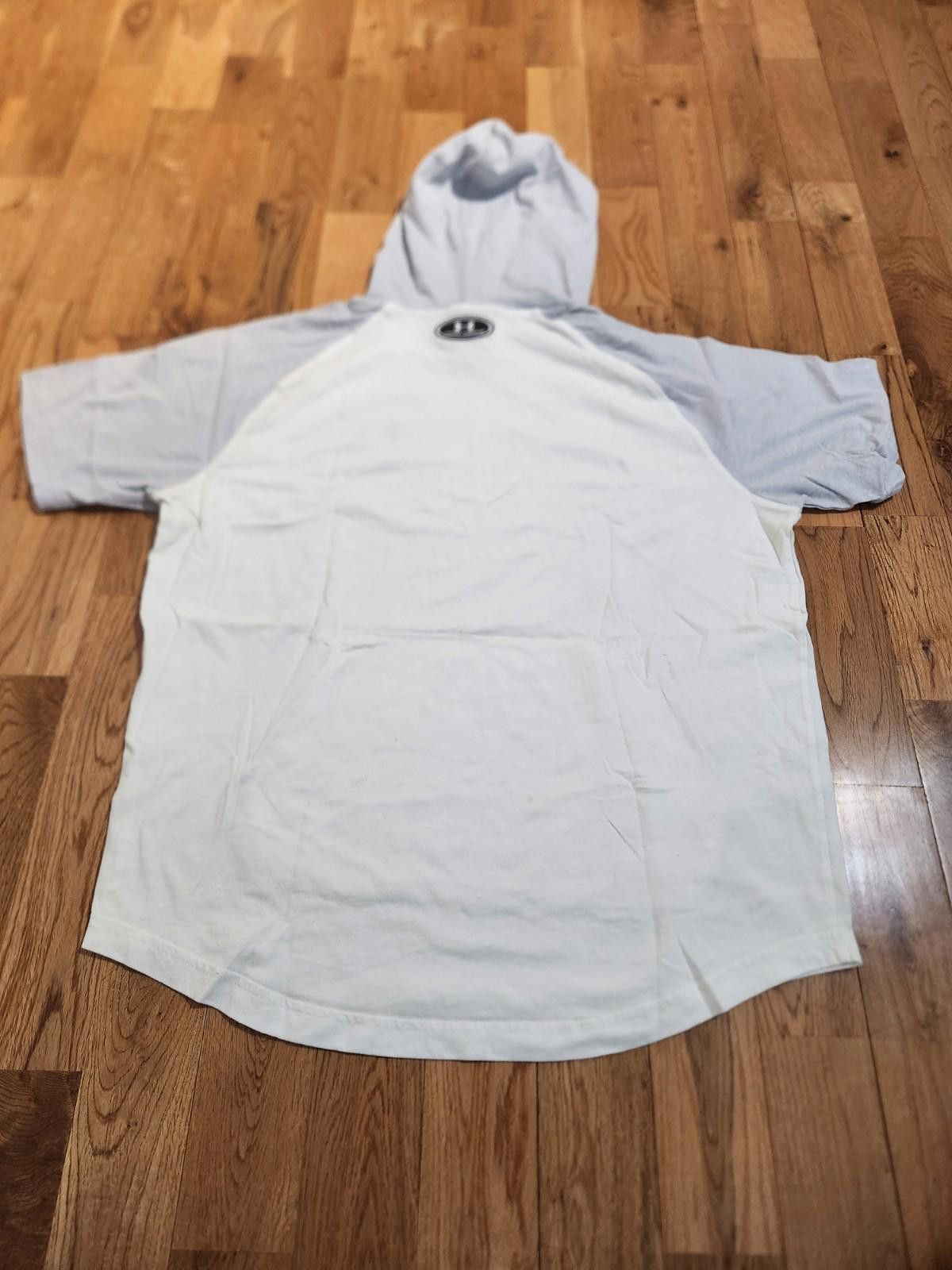 Under Armour Under Armour Hooded Short Sleeve Shirt White Men's Large Size US L / EU 52-54 / 3 - 6 Thumbnail