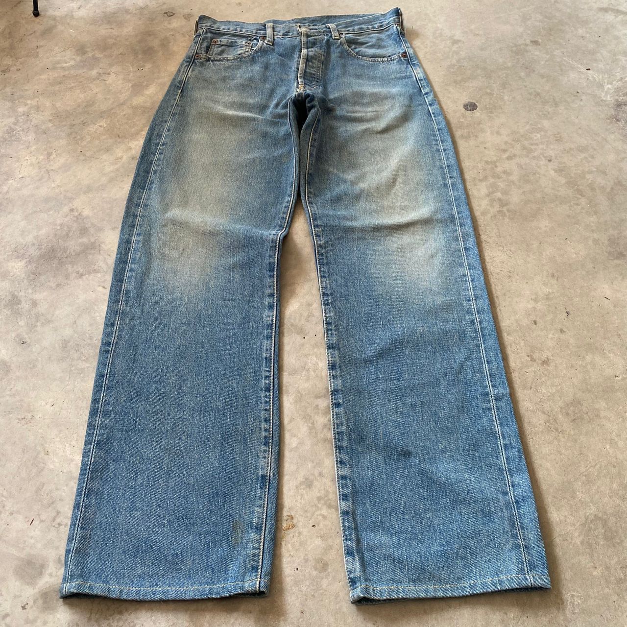Levi's Vintage Levis 503B XX Big E Selvegde Redline Denim Size US 32 / EU 48 - 3 Thumbnail