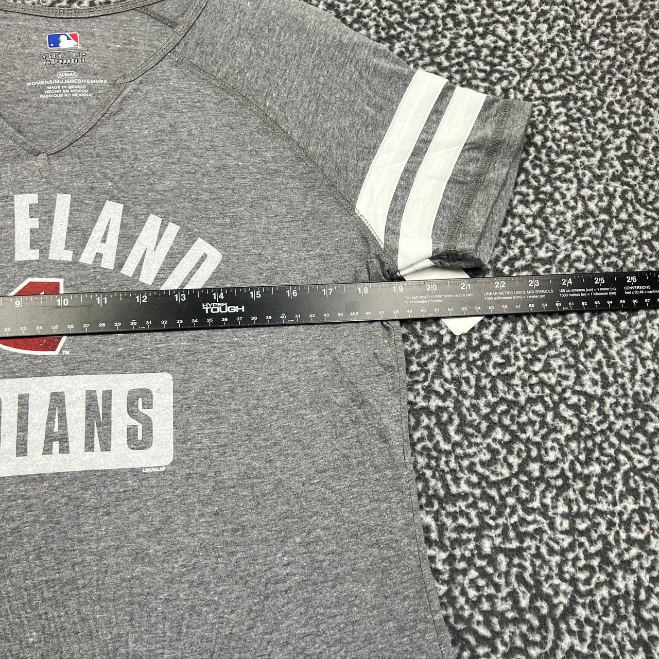 MLB Cleveland Indians Guardians Shirt Women Medium Gray MLB New Size M / US 6-8 / IT 42-44 - 6 Thumbnail