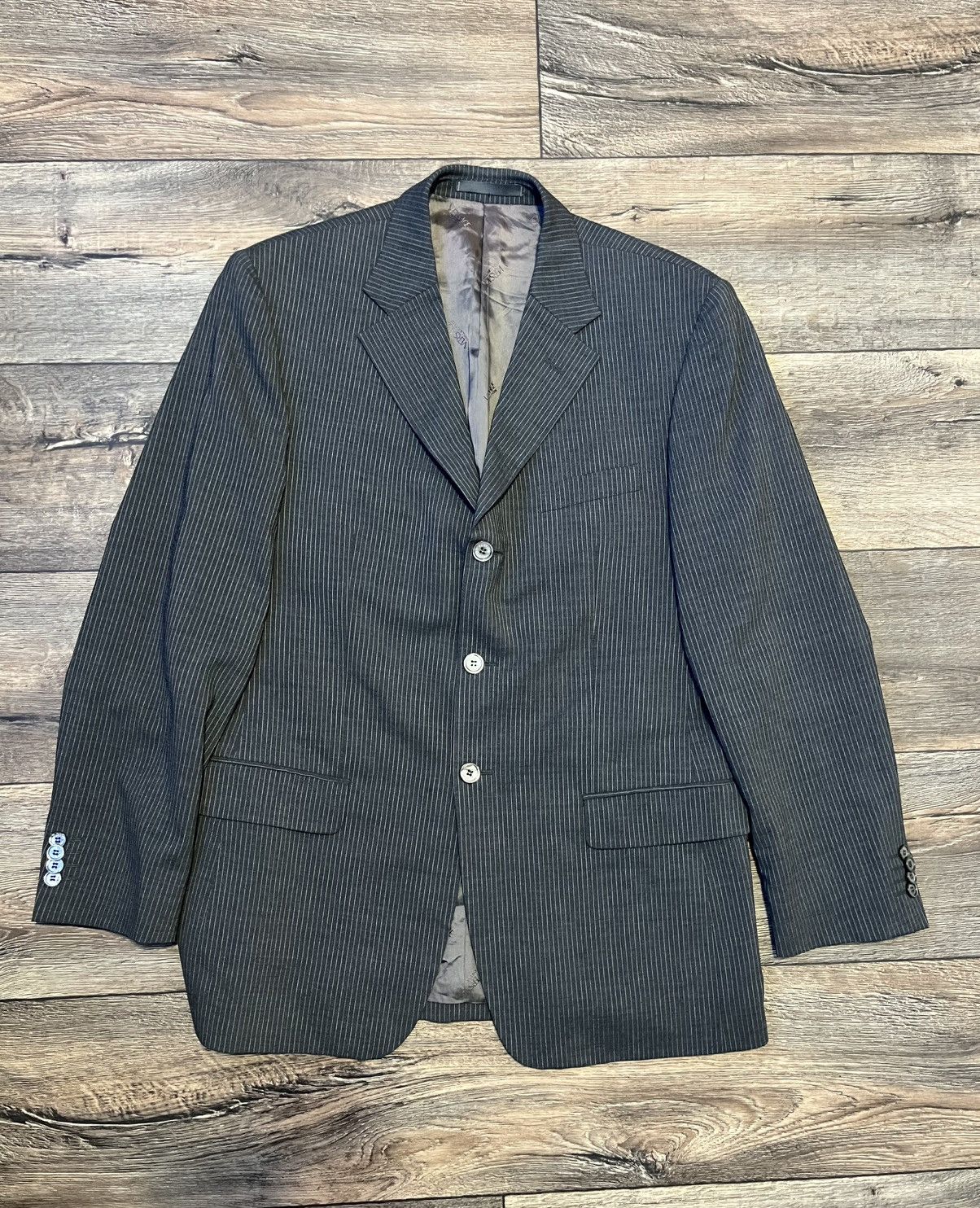 Versace Versace Collection Wool Grey Suit Set Blazer Trousers Size50 Size 42R - 2 Thumbnail