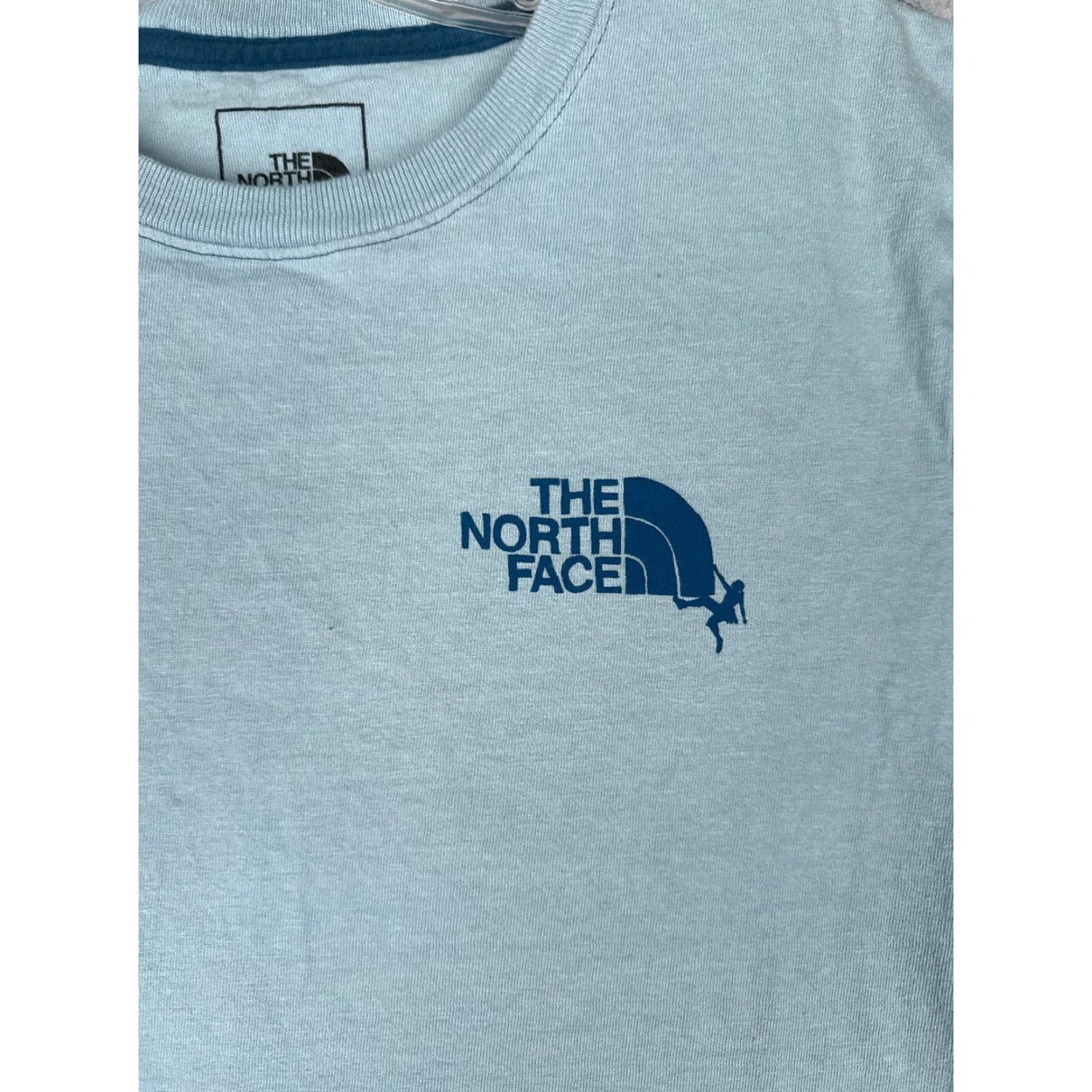 The North Face The North Face Shirt Women Small Blue 100% Cotton Hike Crew Short Sleeve READ Size S / US 4 / IT 40 - 7 Thumbnail