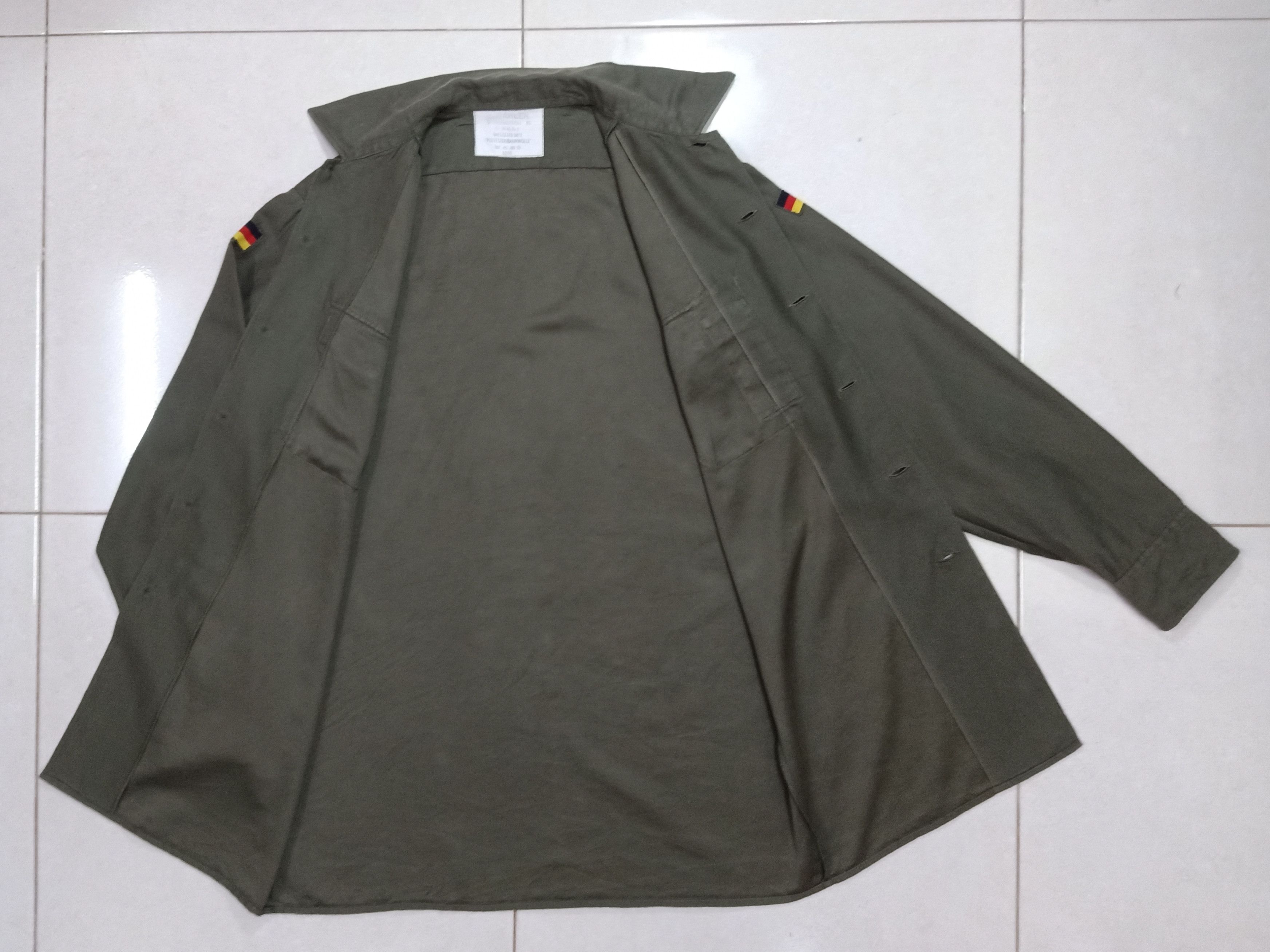 Other 1985 WAHLER Germany Military Army Field Shirt Size US L / EU 52-54 / 3 - 4 Thumbnail