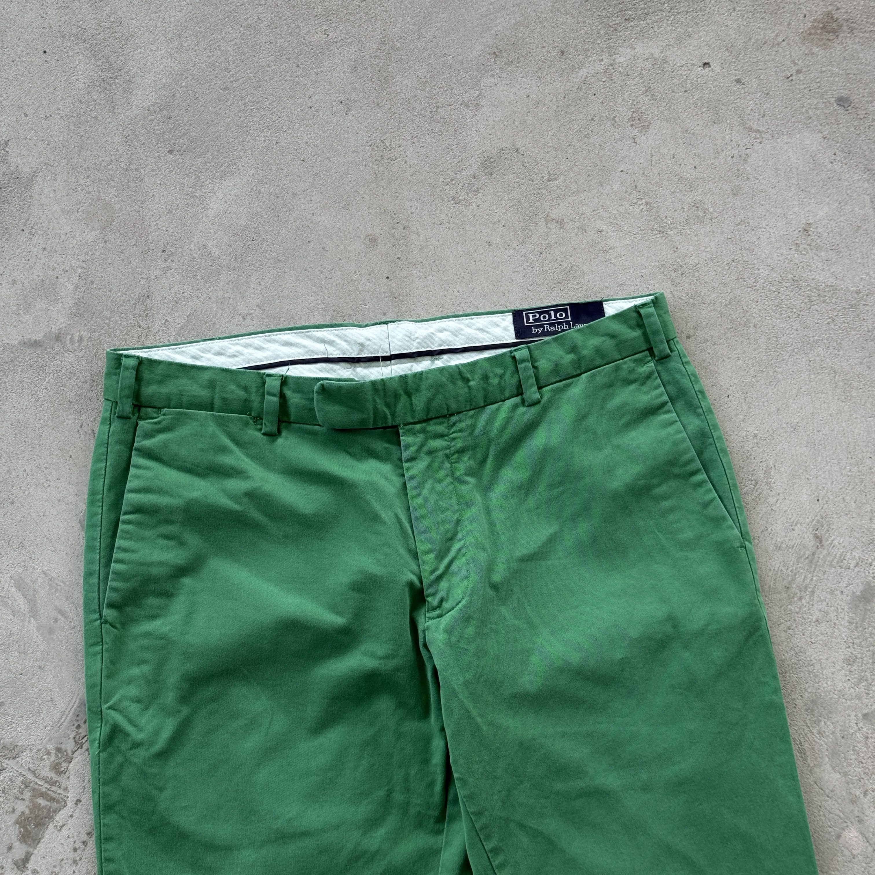 Polo Ralph Lauren Vintage Polo Ralph Lauren Stretch Custom Fit Chinos Pants Size US 33 - 4 Thumbnail