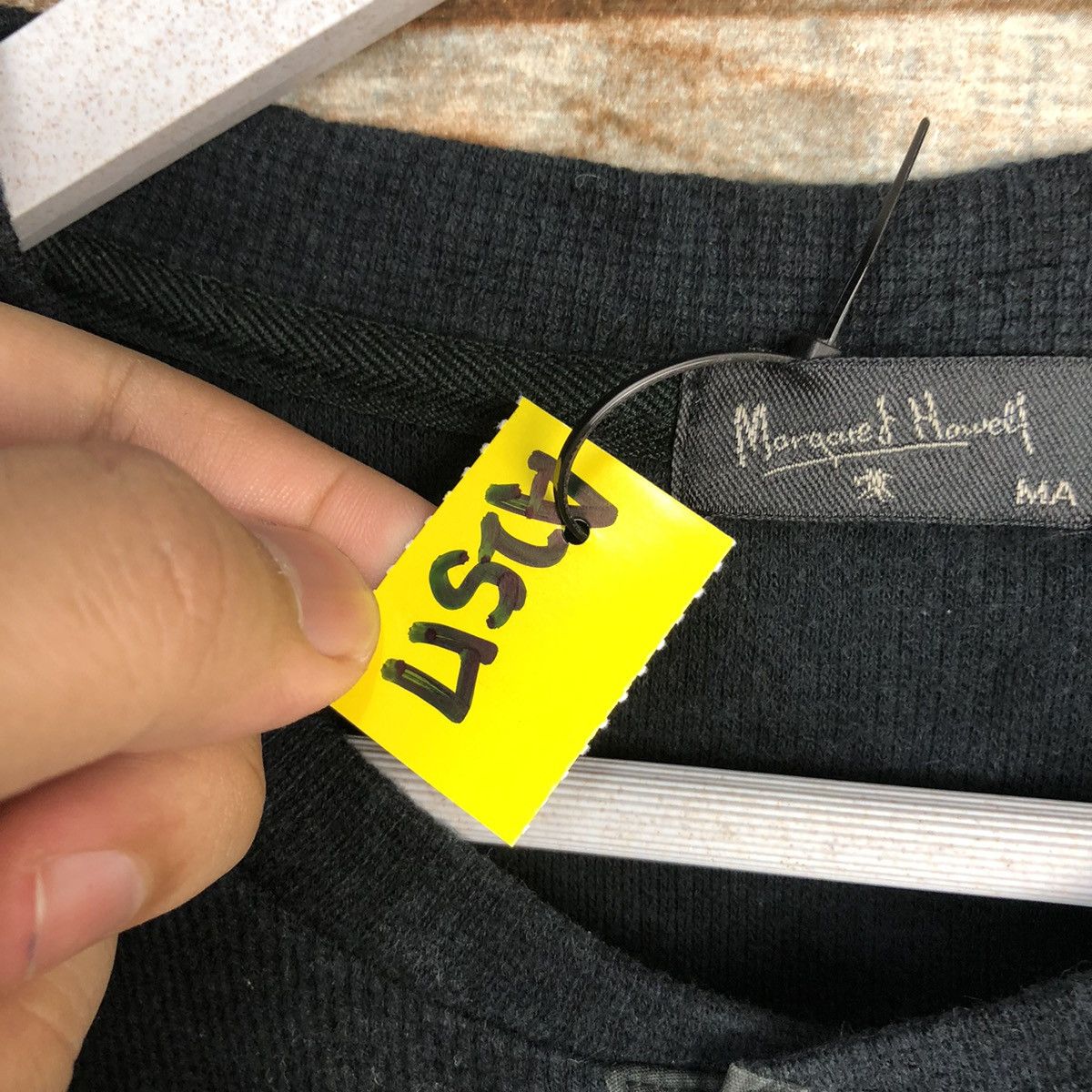 Margaret Howell Marganet Howell Black faded vintage Sweatshirt #A2517 Size US M / EU 48-50 / 2 - 10 Thumbnail