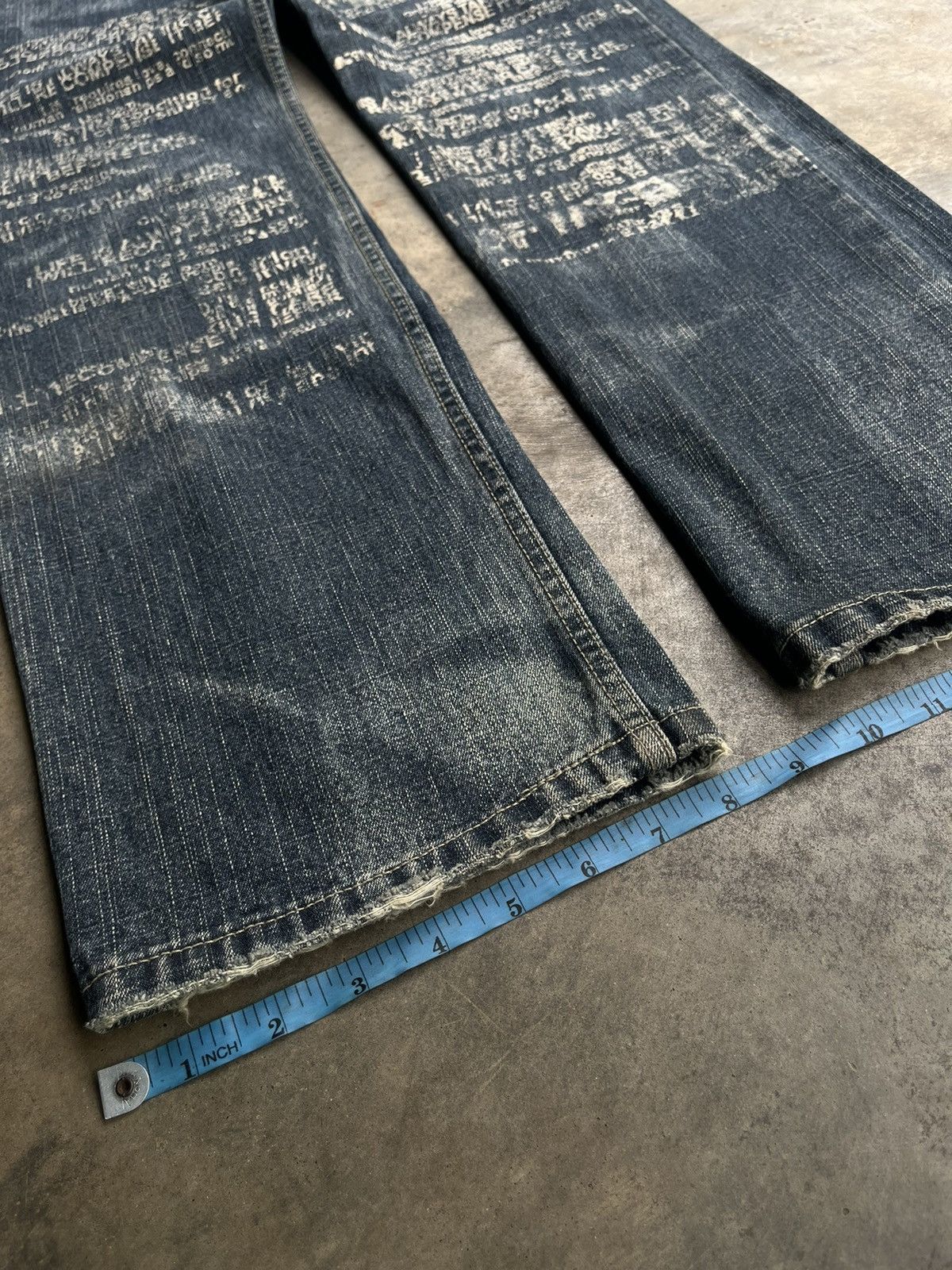 If Six Was Nine JAPANESE FREEBEAT POEM PUNK DENIM SEDITIONARIES GOTHIC STYLE Size US 32 / EU 48 - 16 Thumbnail