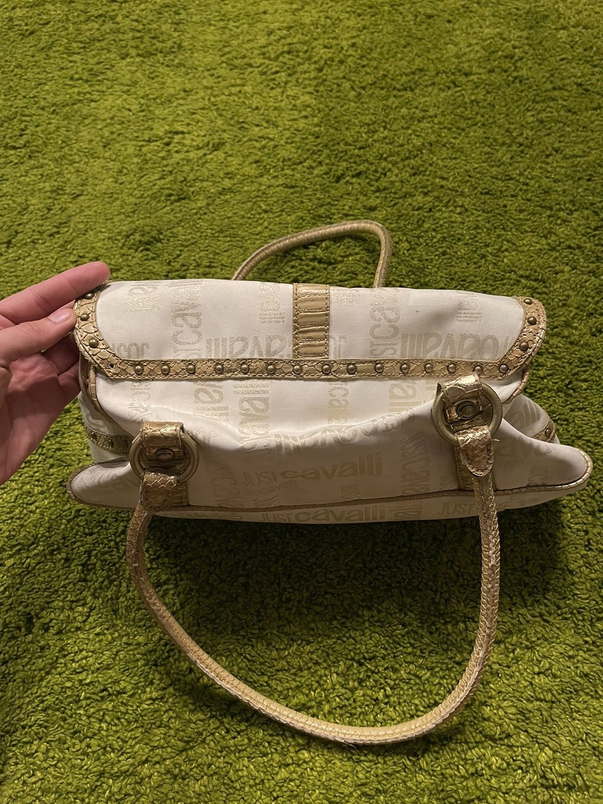 Just Cavalli × Roberto Cavalli × Vintage Just Cavalli 2000s vintage archive monogram bag Size ONE SIZE - 5 Thumbnail
