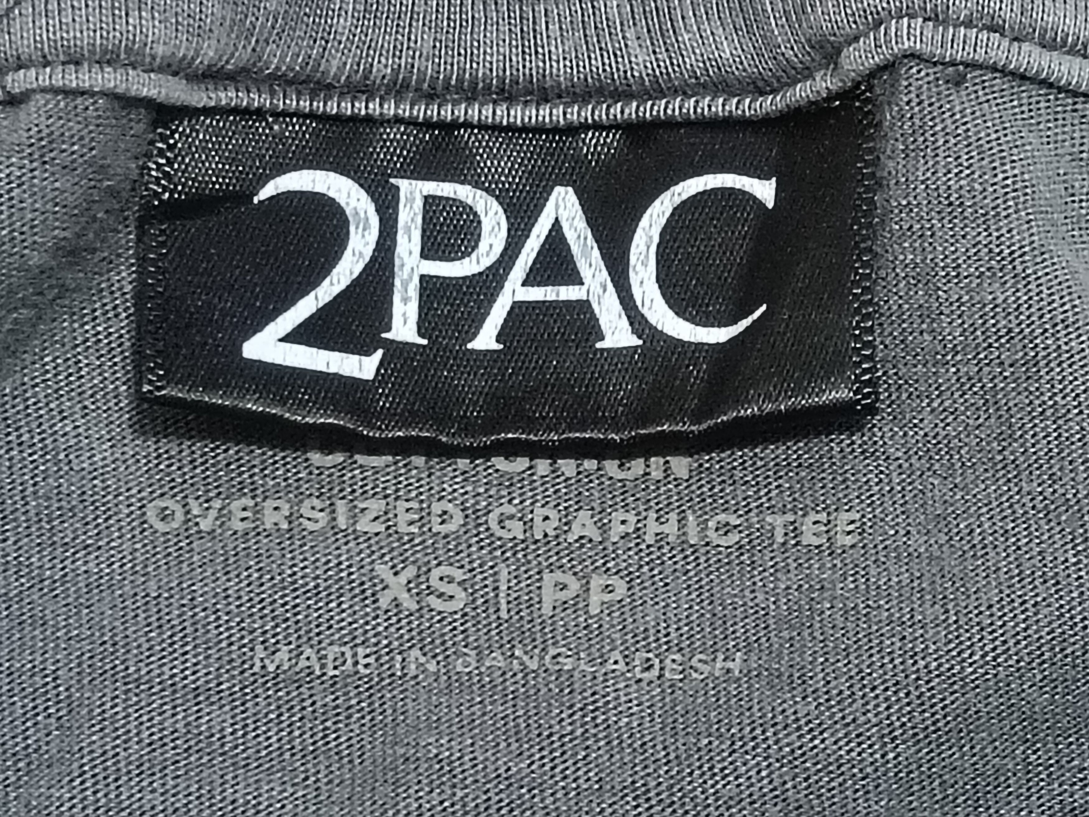 Band Tees 2PAC HAIL MARY SHIRT Size US XS / EU 42 / 0 - 2 Thumbnail