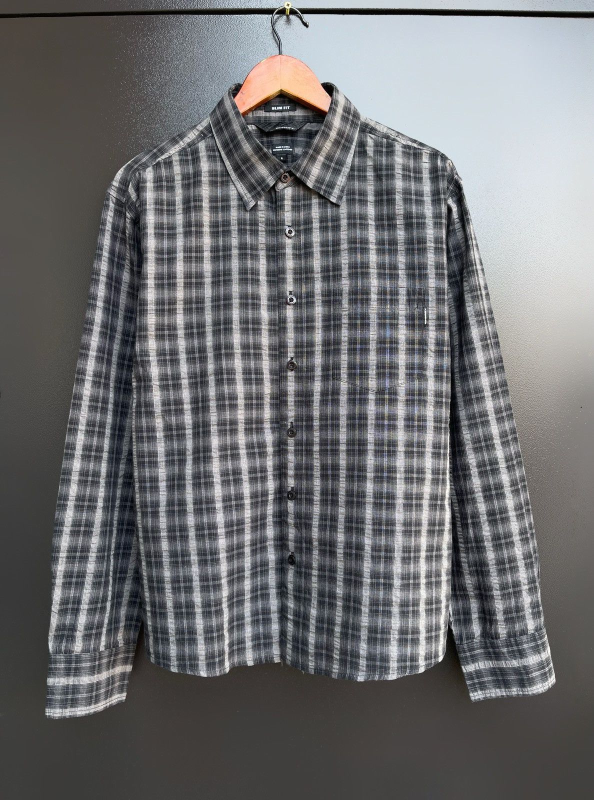 Oakley Vintage Oakley Checkered Long Sleeve Button Up Shirt Size US L / EU 52-54 / 3 - 1 Thumbnail