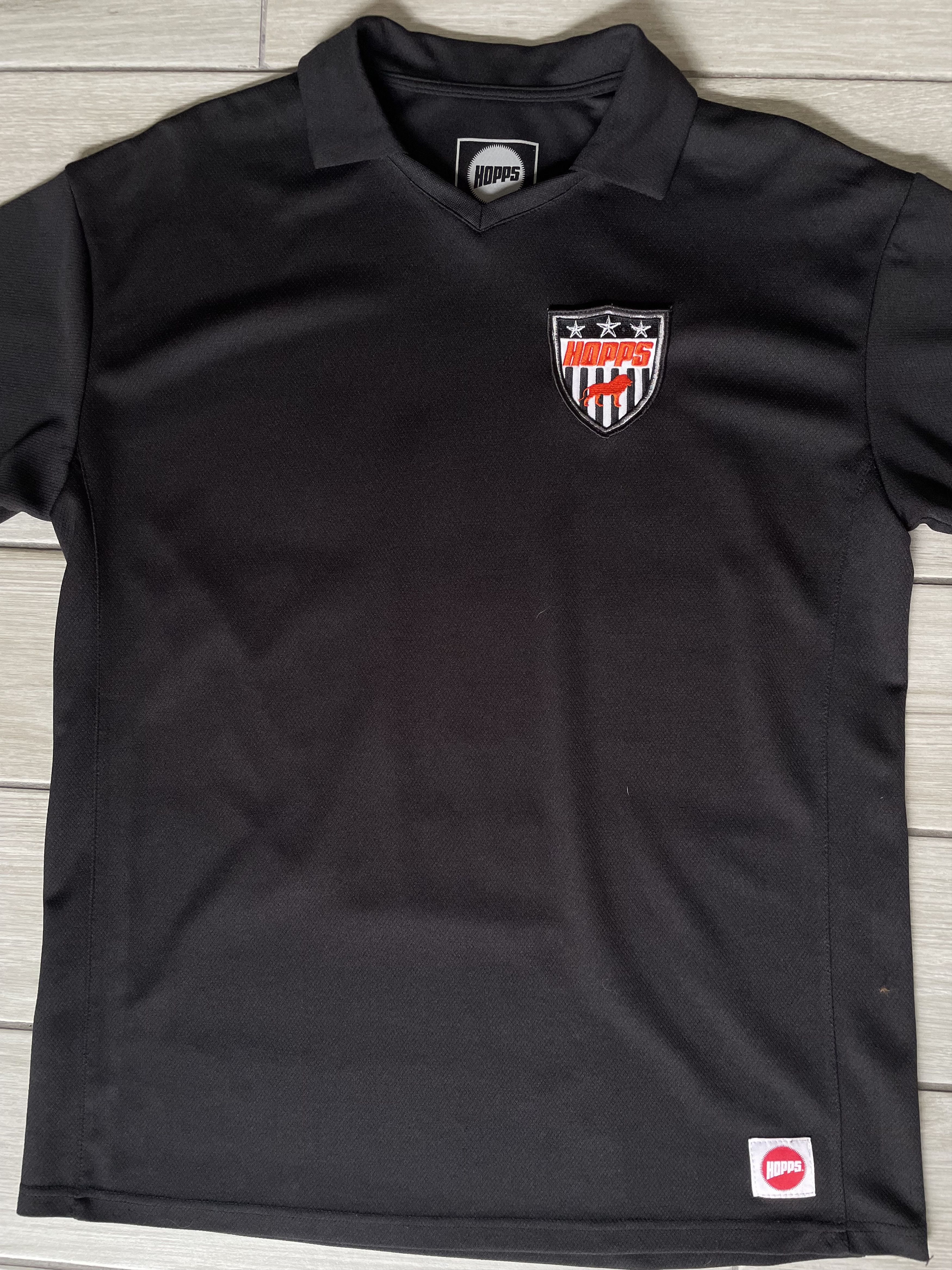 Japanese Brand Hopps Skateboards New York Soccer Jersey black large Size US L / EU 52-54 / 3 - 2 Thumbnail