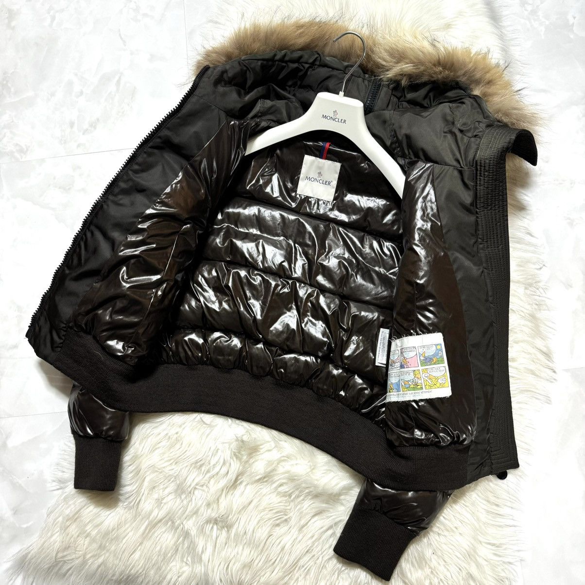 Moncler Moncler DESNA raccoon fur switching puffer down jacket Size XS / US 0-2 / IT 36-38 - 8 Thumbnail