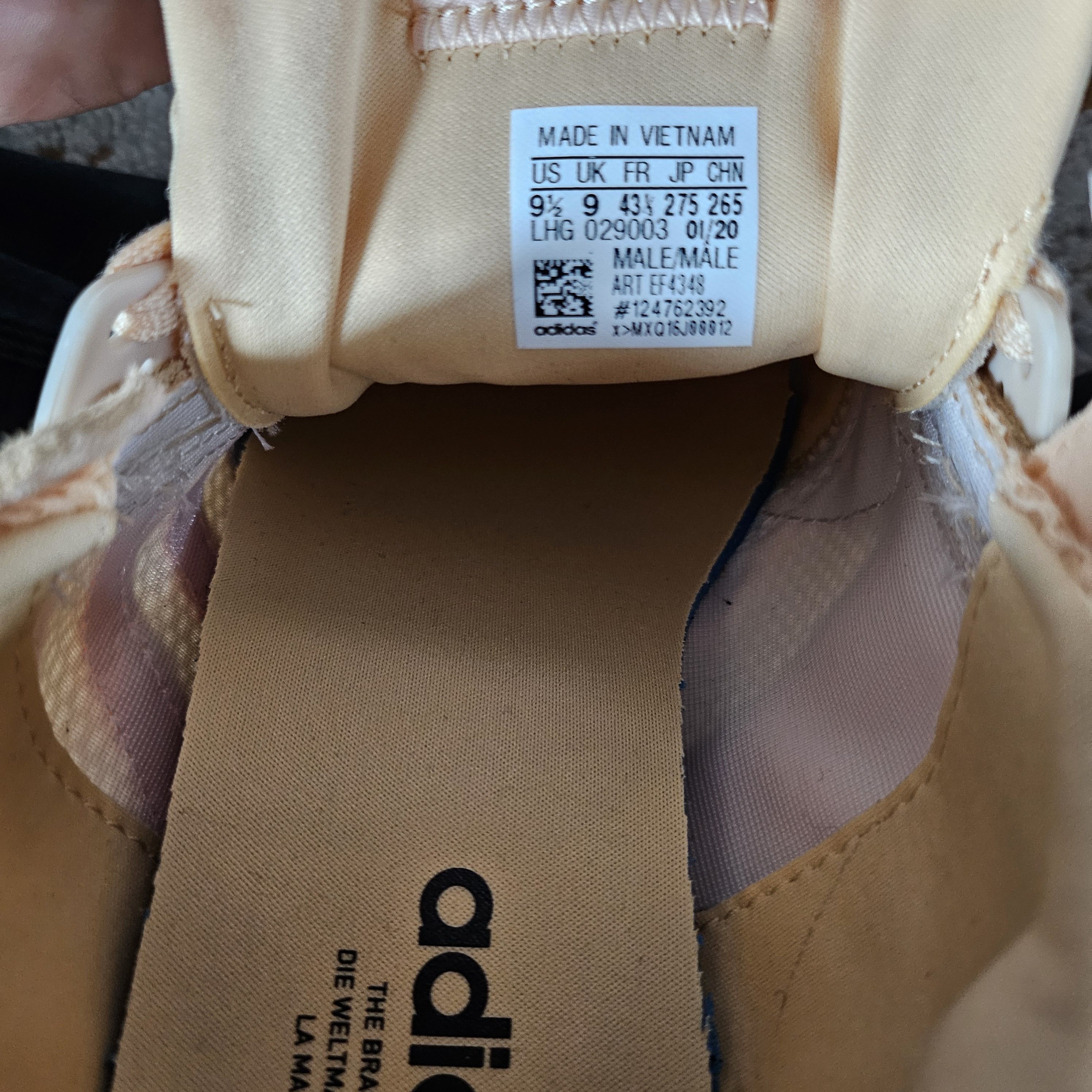 Adidas ZX Torision "Peach" Size US 9.5 / EU 42-43 - 7 Thumbnail