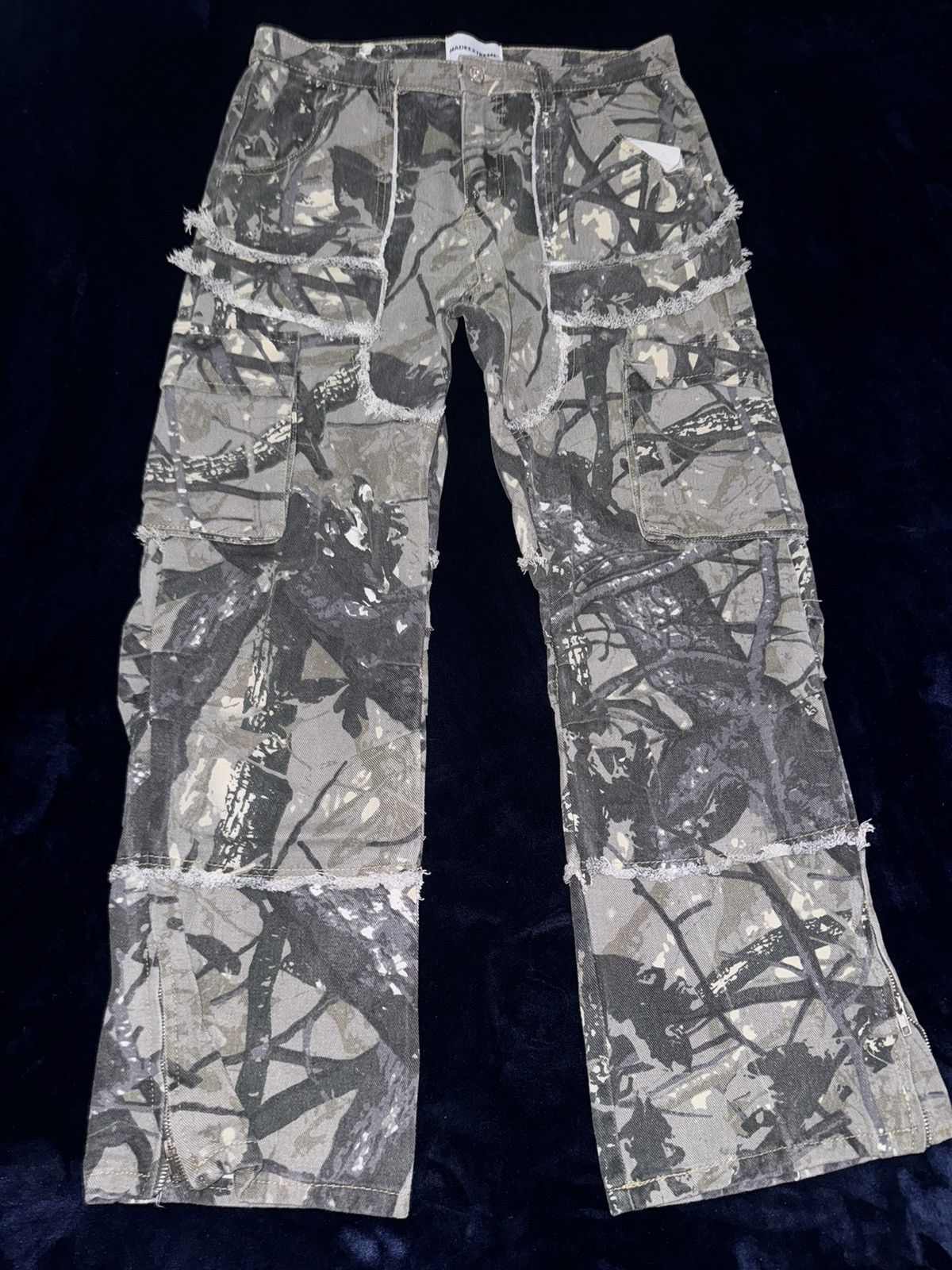 Other MADE EXTREME Casual Pants Unisex Camouflage White Size US 34 / EU 50 - 1 Thumbnail