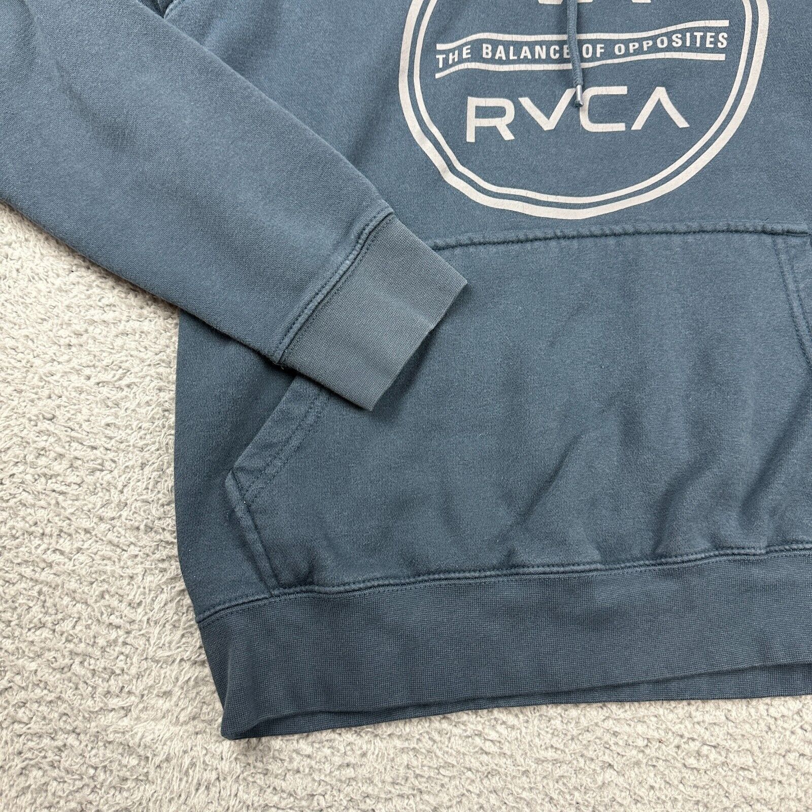 RVCA RVCA Adult S Front Logo Graphics Pullover Casual Hoodie Men Size US S / EU 44-46 / 1 - 2 Thumbnail