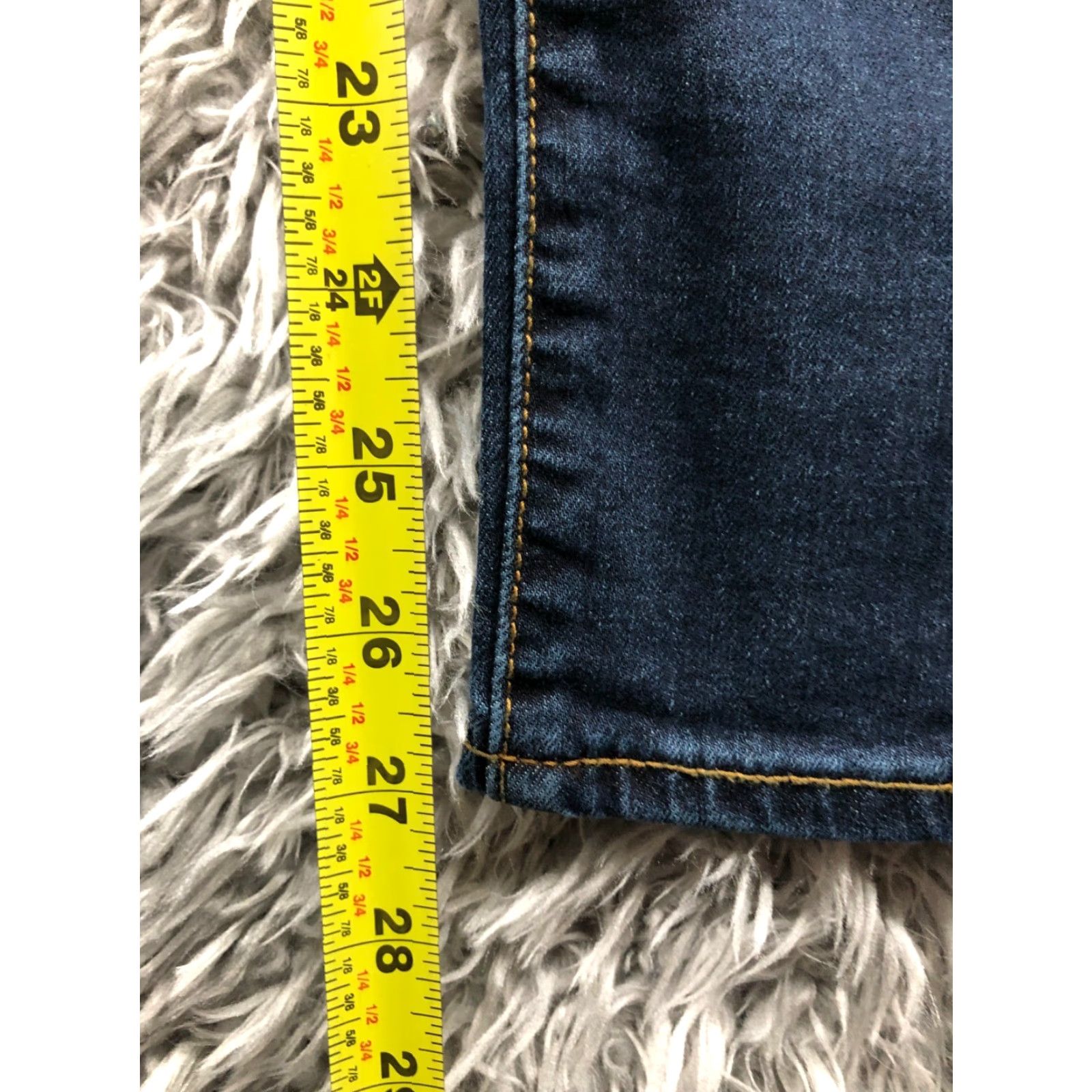 Old Navy Old Navy Rockstar Skinny Jeans Womens Size 2 Medium Wash Blue Denim 5-Pocket Regular Rise Slim Jeans Mens Womens Boys Girls Size 26" / US 2 / IT 38 - 3 Thumbnail