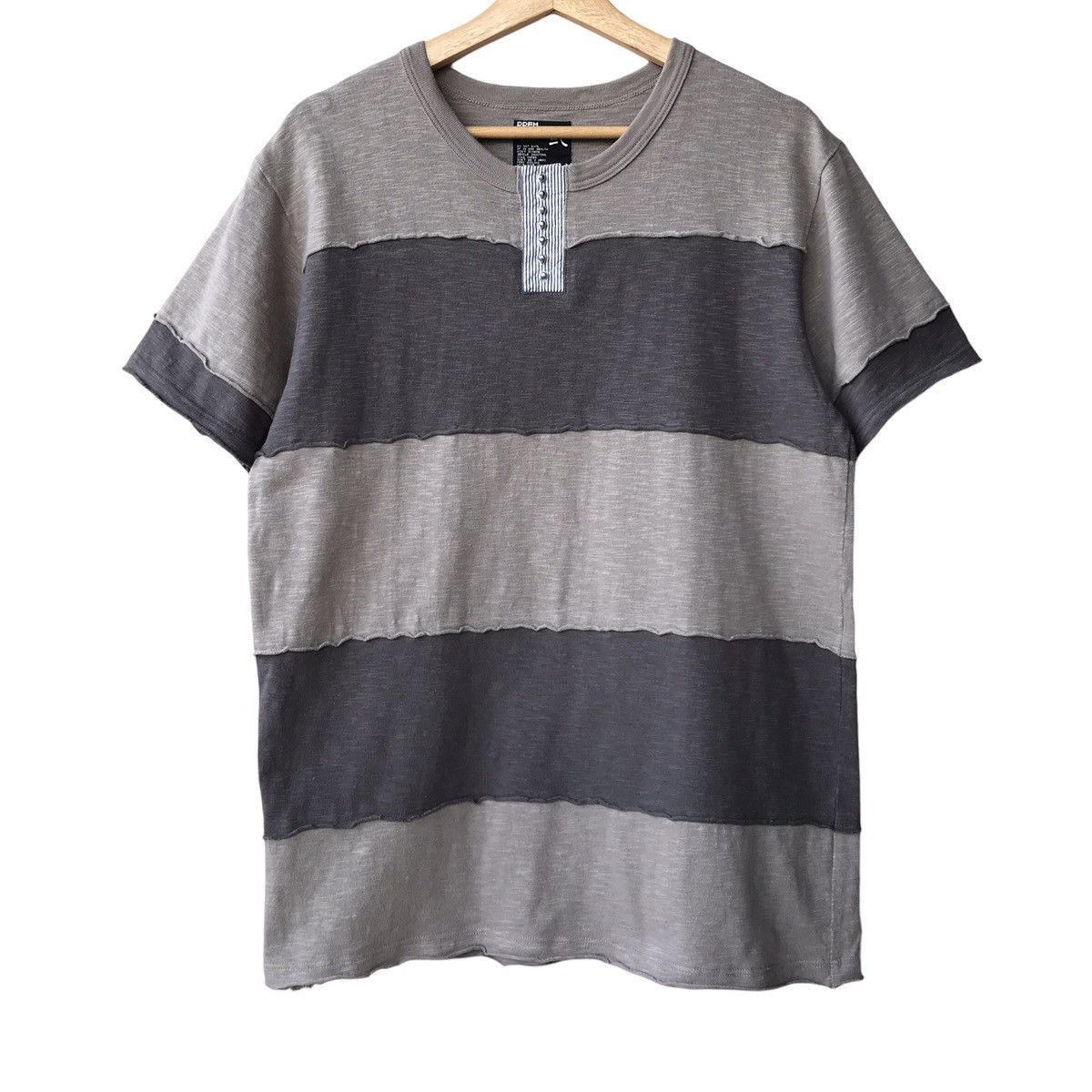 Japanese Brand × PPFM Peyton Place For Men PPFM Japan Slubby Border Ter Size US M / EU 48-50 / 2 - 1 Thumbnail