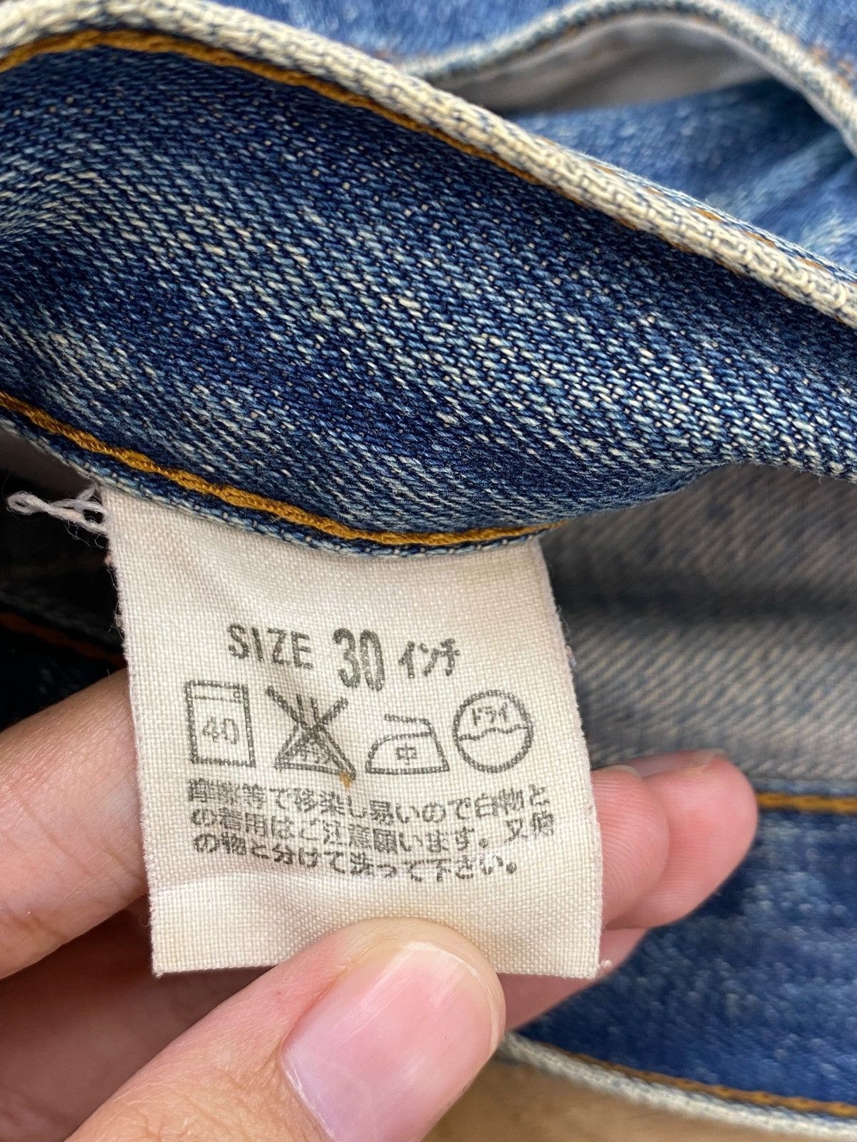 Levi's Vintage Levi’s Whiskers Mud Wash Style Bootcut Jeans Size US 30 / EU 46 - 15 Thumbnail