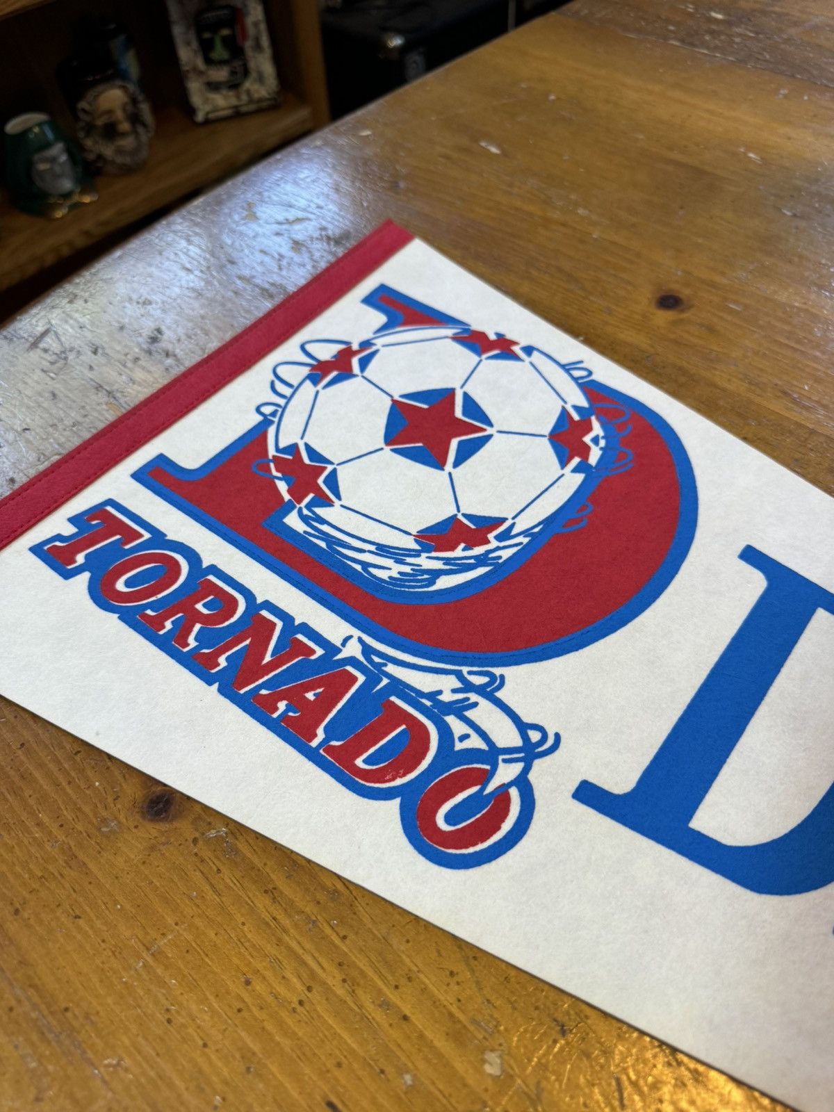 Vintage Vintage Dallas Tornado Pennant Flag Size ONE SIZE - 2 Thumbnail
