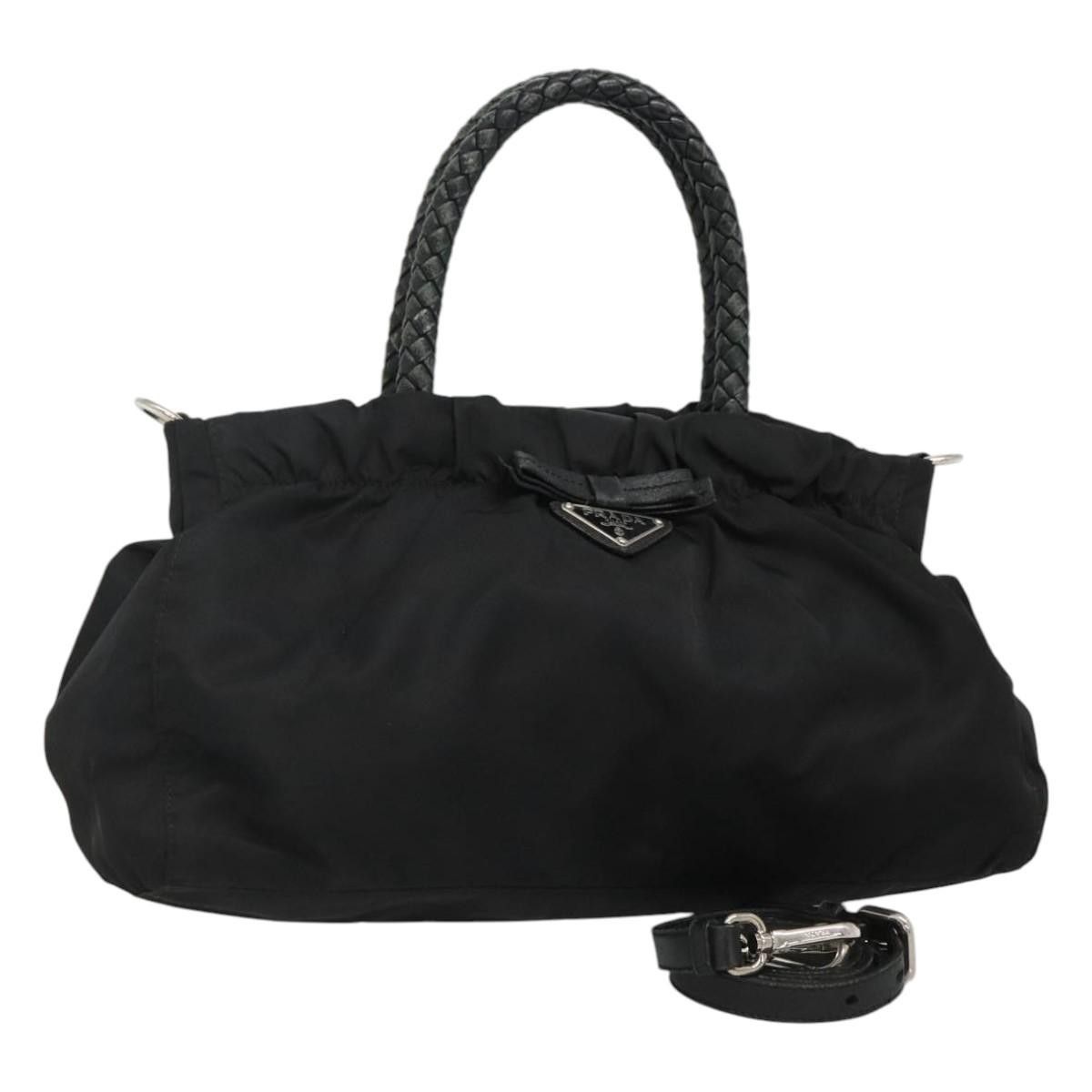 Prada Prada Convertible Bow Tote Tessuto Size ONE SIZE - 1 Thumbnail