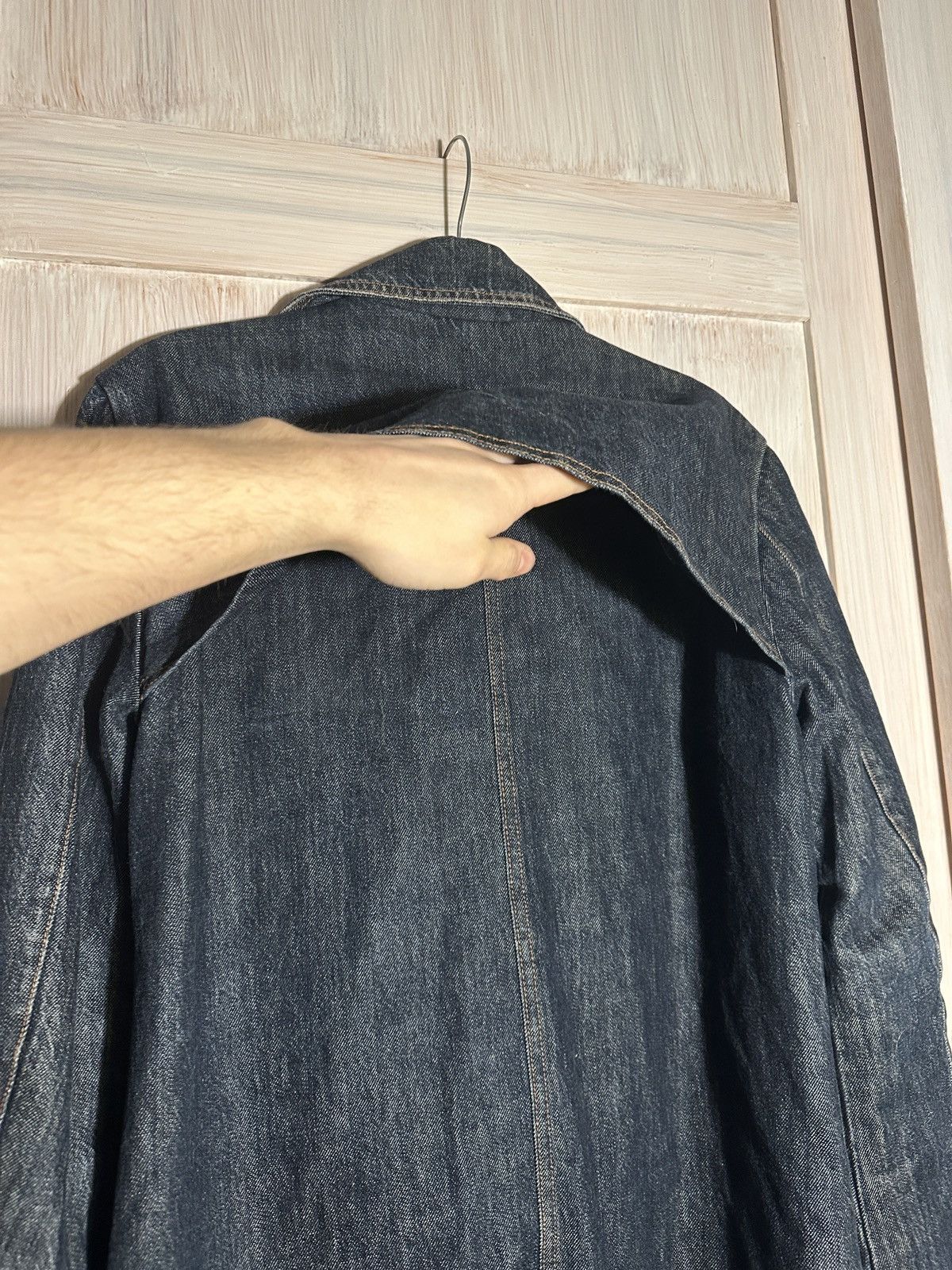 Vintage × W&LT × Walter Van Beirendonck NOS Early 90s Caban denim coat Vintage archive Walt Size US M / EU 48-50 / 2 - 8 Thumbnail