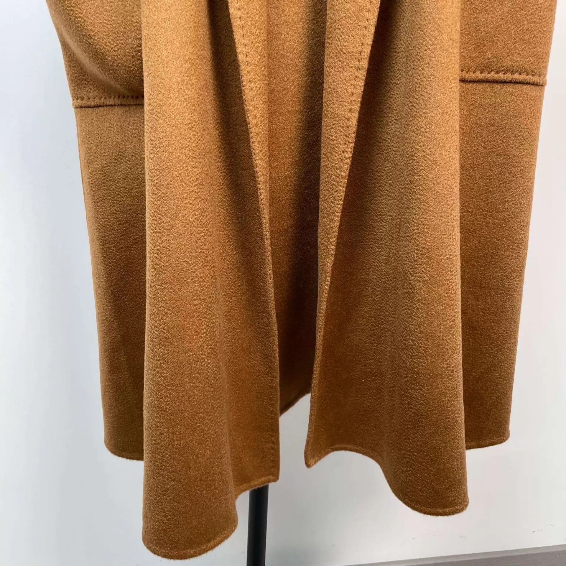 Max Mara Max Mara Long Labbro Cashmere Coat Caramel Size XS / US 0-2 / IT 36-38 - 3 Thumbnail