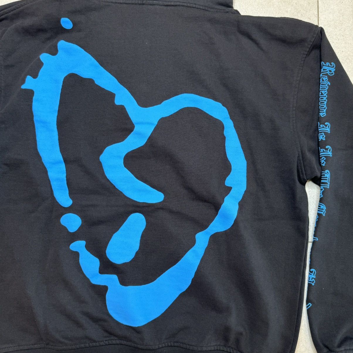 Revenge Revenge X Lightning Heartbreak Hoodie Black/Blue SIZE MEDIUM Size US M / EU 48-50 / 2 - 10 Thumbnail