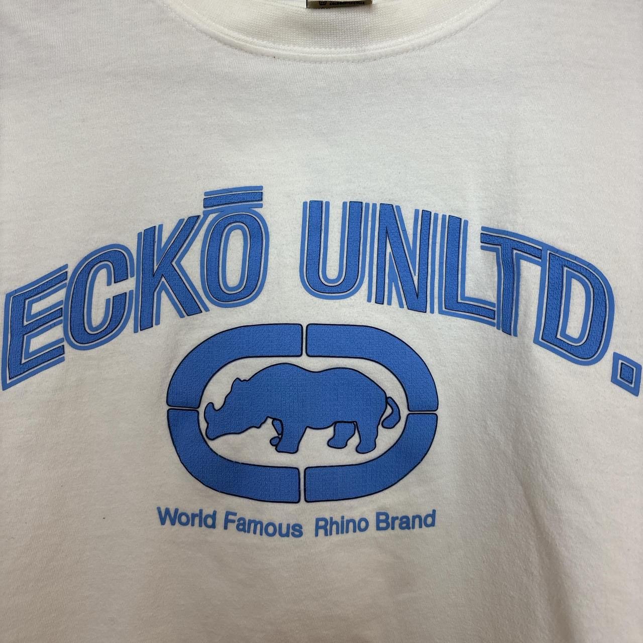 Ecko Unltd. Y2K Ecko Unltd Graphic Cyber Grunge Tee Size US XL / EU 56 / 4 - 4 Thumbnail