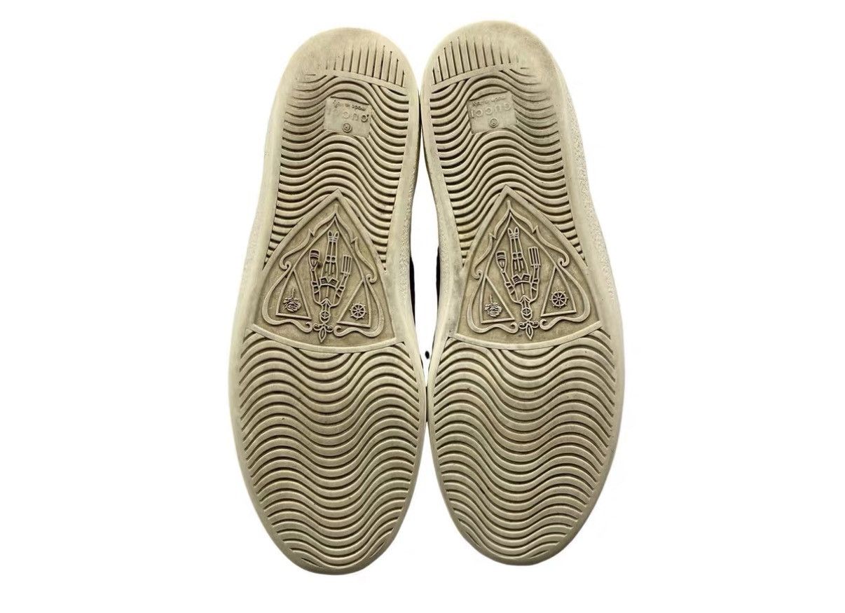 Gucci Gucci Ace Tiger Head White Sneakers J31 Size US 8 / EU 41 - 5 Thumbnail