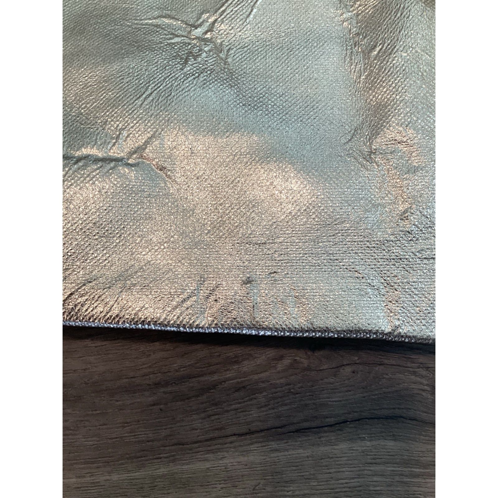 Michael Kors MICHAEL KORS Gold Metallic Tote Handbag Women's OS Casual Travel Faux Leather Size ONE SIZE - 2 Thumbnail