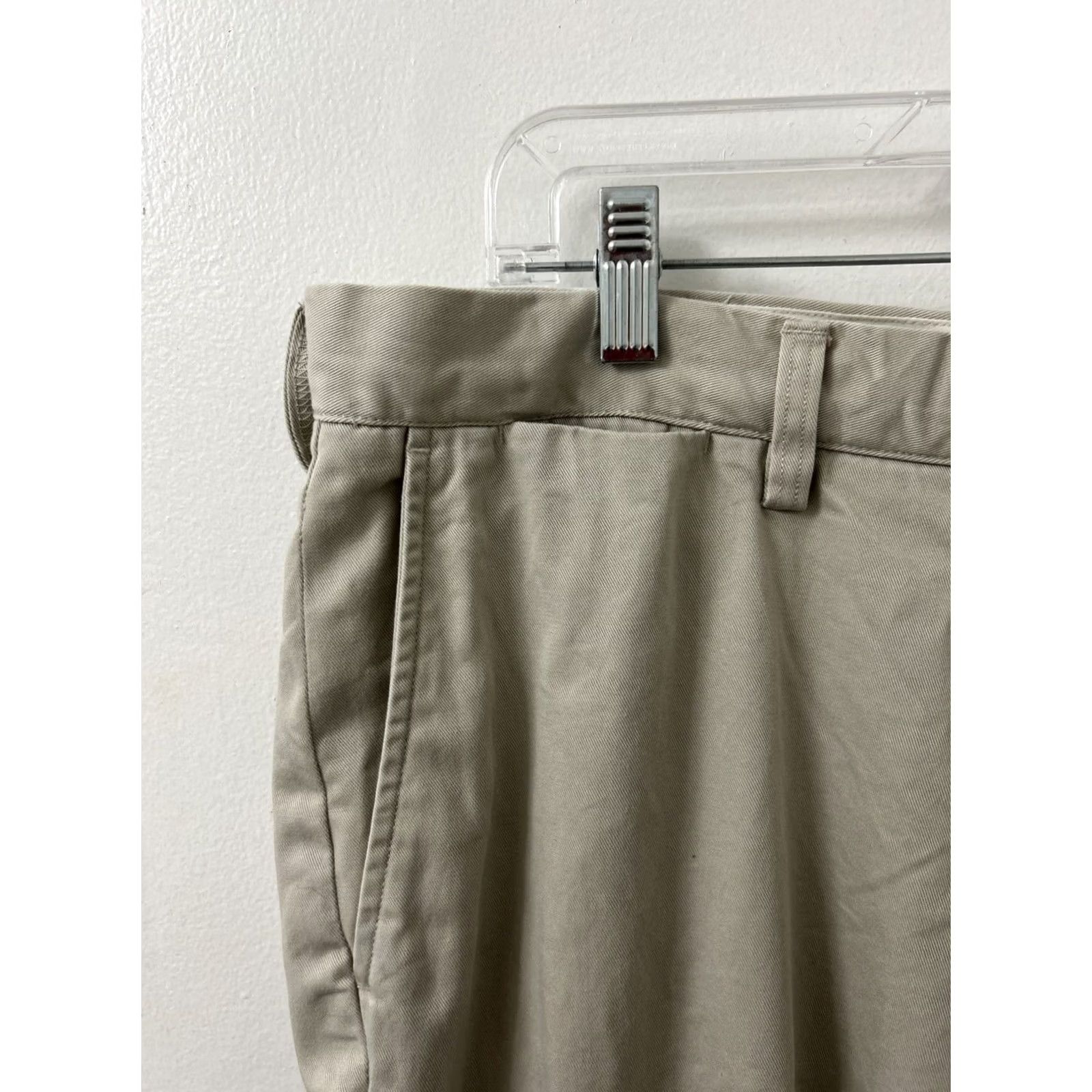 Polo Ralph Lauren Polo Ralph Lauren Pants Mens 36x34 Beige Chino Flat Front Straight Leg Casual Business Size US M / EU 48-50 / 2 - 4 Thumbnail