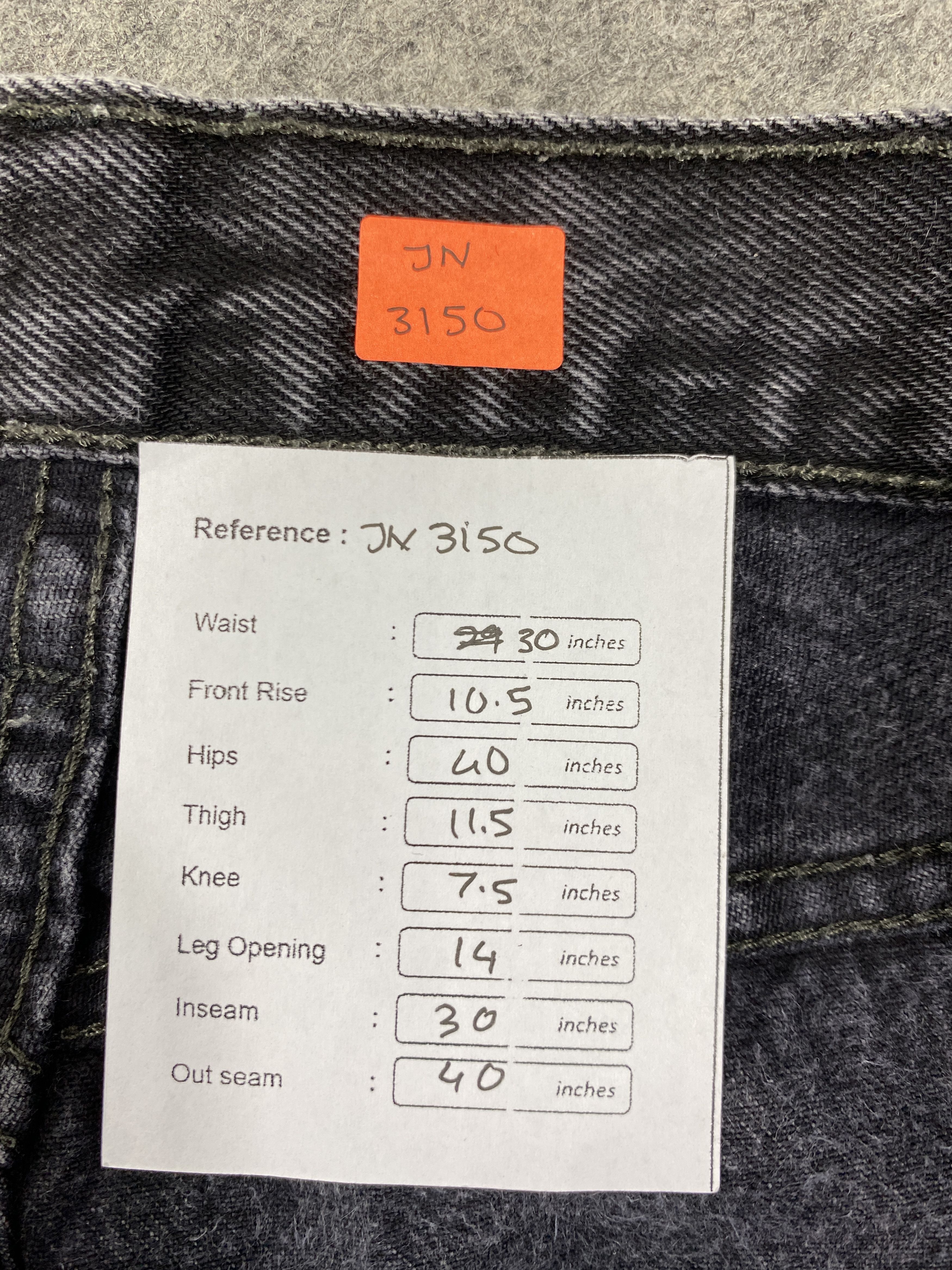 Levi's Black Vintage Levis 501 Jeans 30x30 - JN3150 Size US 30 / EU 46 - 8 Thumbnail