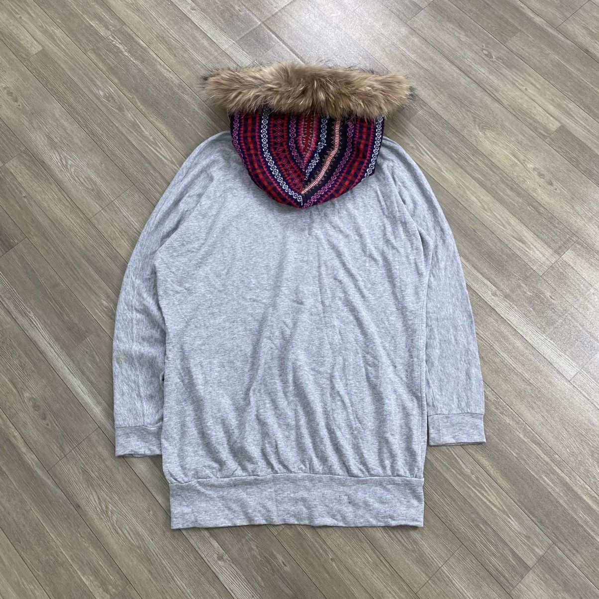 mercibeaucoup Vintage Mercibeaucoup Issey Miyake Navajo Lgb Fur Hoodie Size US L / EU 52-54 / 3 - 13 Thumbnail