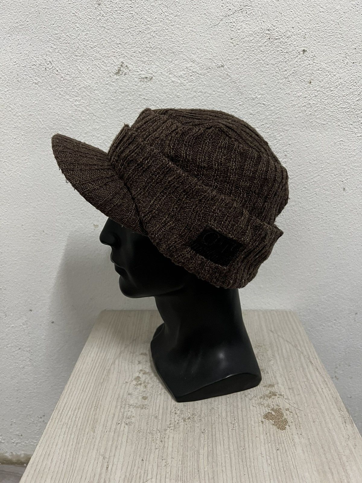 Vintage Vintage Gthawkins Beanie Cap Size ONE SIZE - 3 Thumbnail