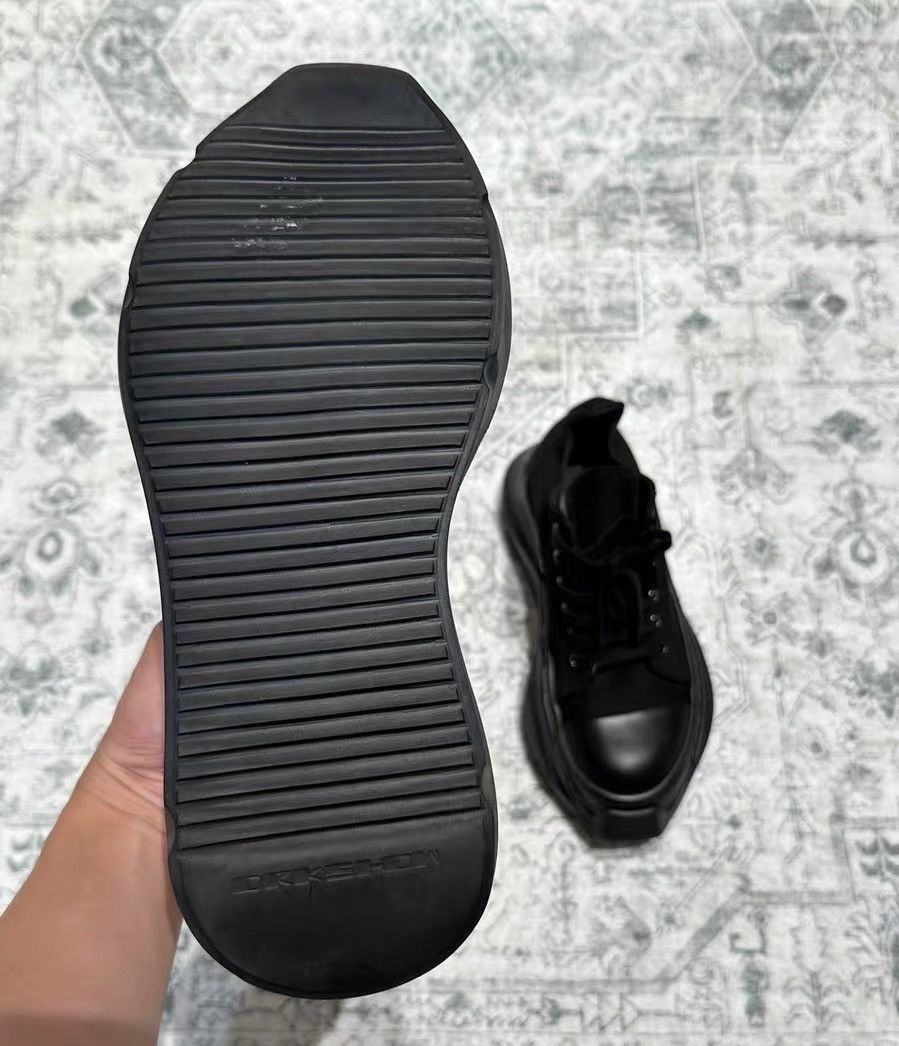 Rick Owens Rick Owens Tractor Platform Black Warrior Canvas Sneakers Size US 6.5 / EU 39-40 - 7 Thumbnail