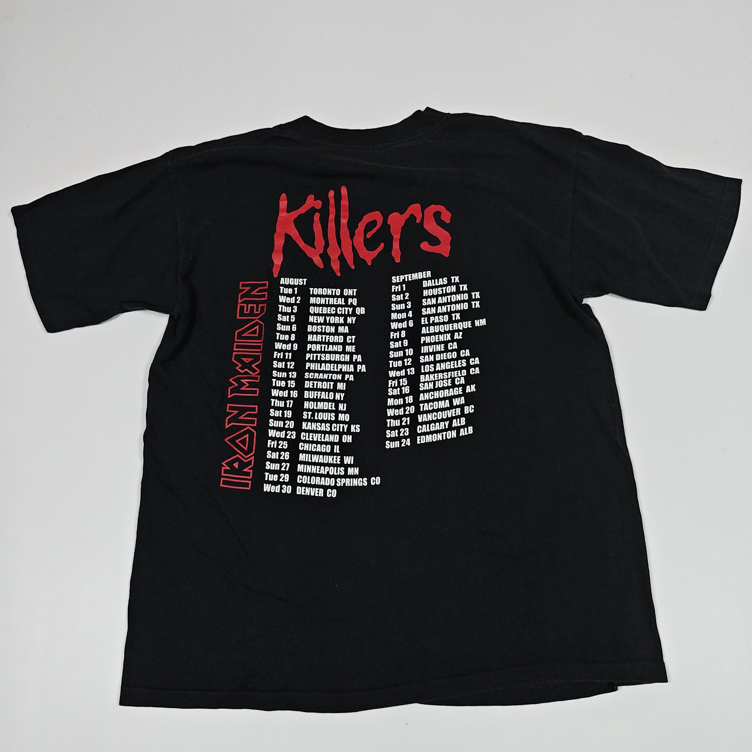 Iron Maiden 1997 Iron Maiden Killers Tour #E Size US M / EU 48-50 / 2 - 2 Thumbnail