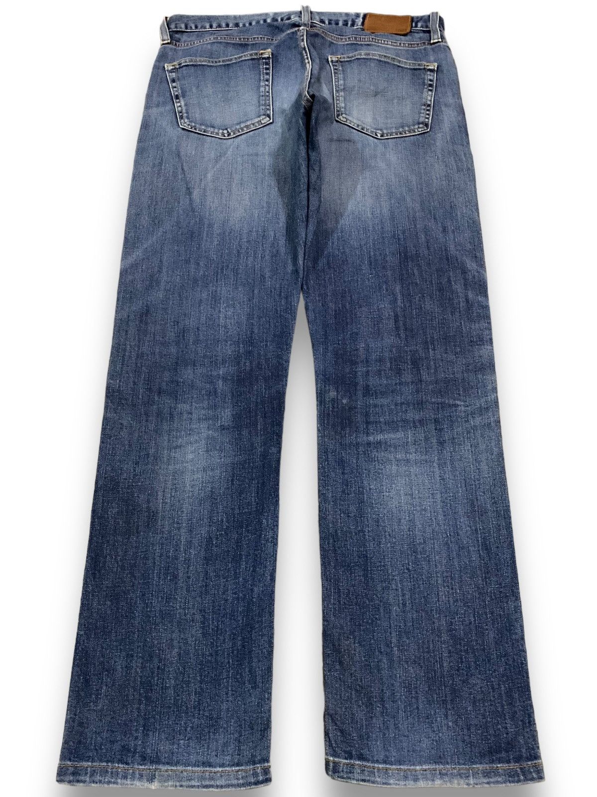 Undercover × Uniqlo Vintage Uniqlo S001 Straight Leg Distressed Grunge Jeans Size US 33 - 2 Thumbnail